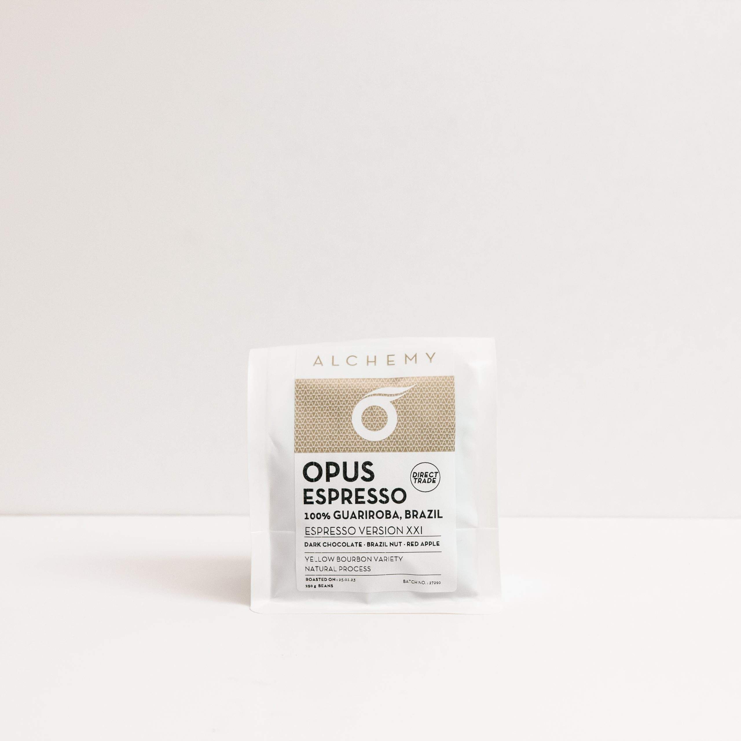 Opus Espresso Version XXI from Alchemy Coffee