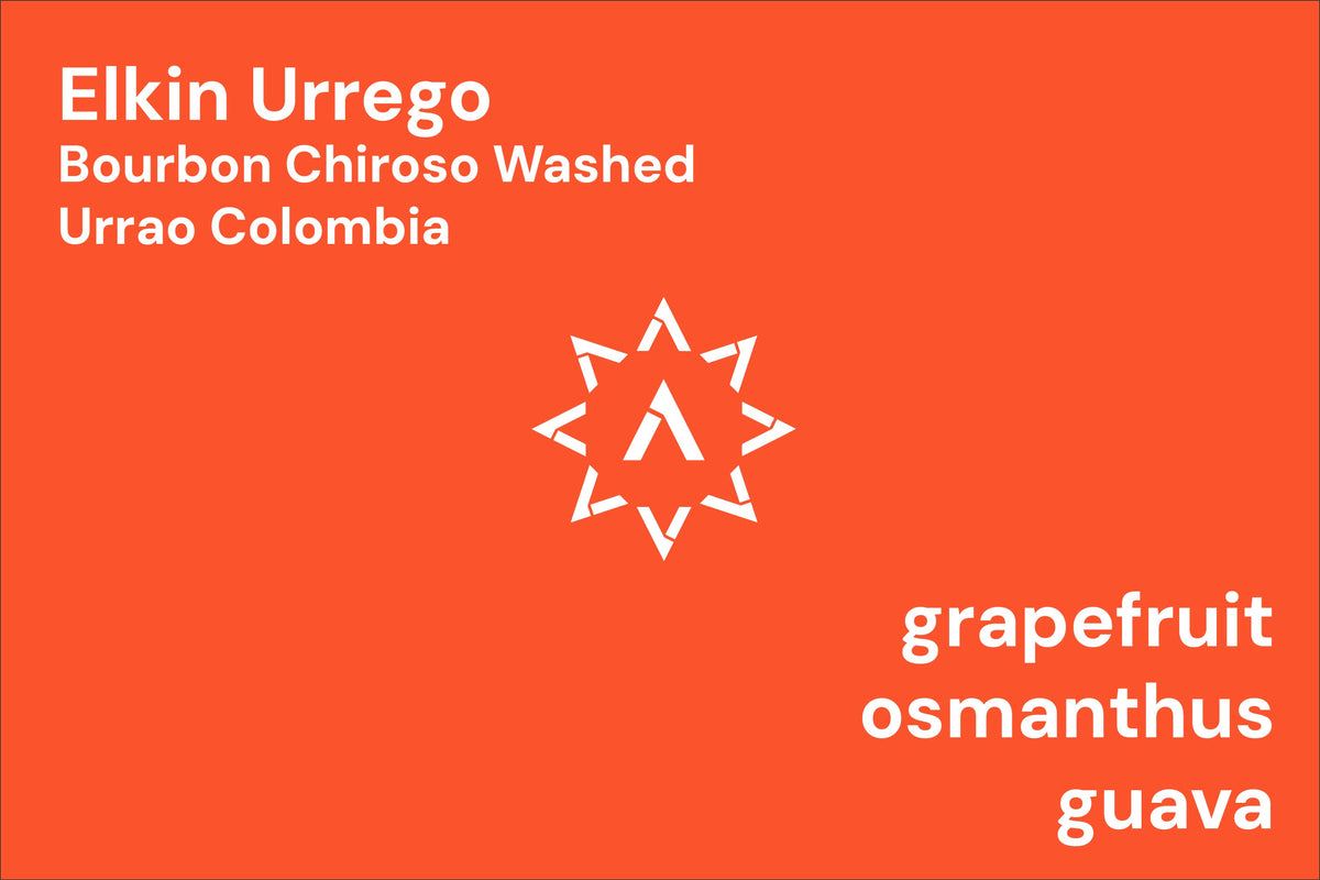 Elkin Urrego Bourbon Chiroso from Apollon's Gold