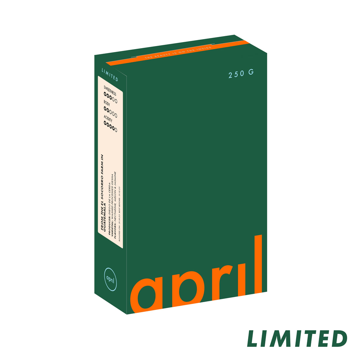 Guatemala El Socorro Washed Gesha Limited from April Coffee