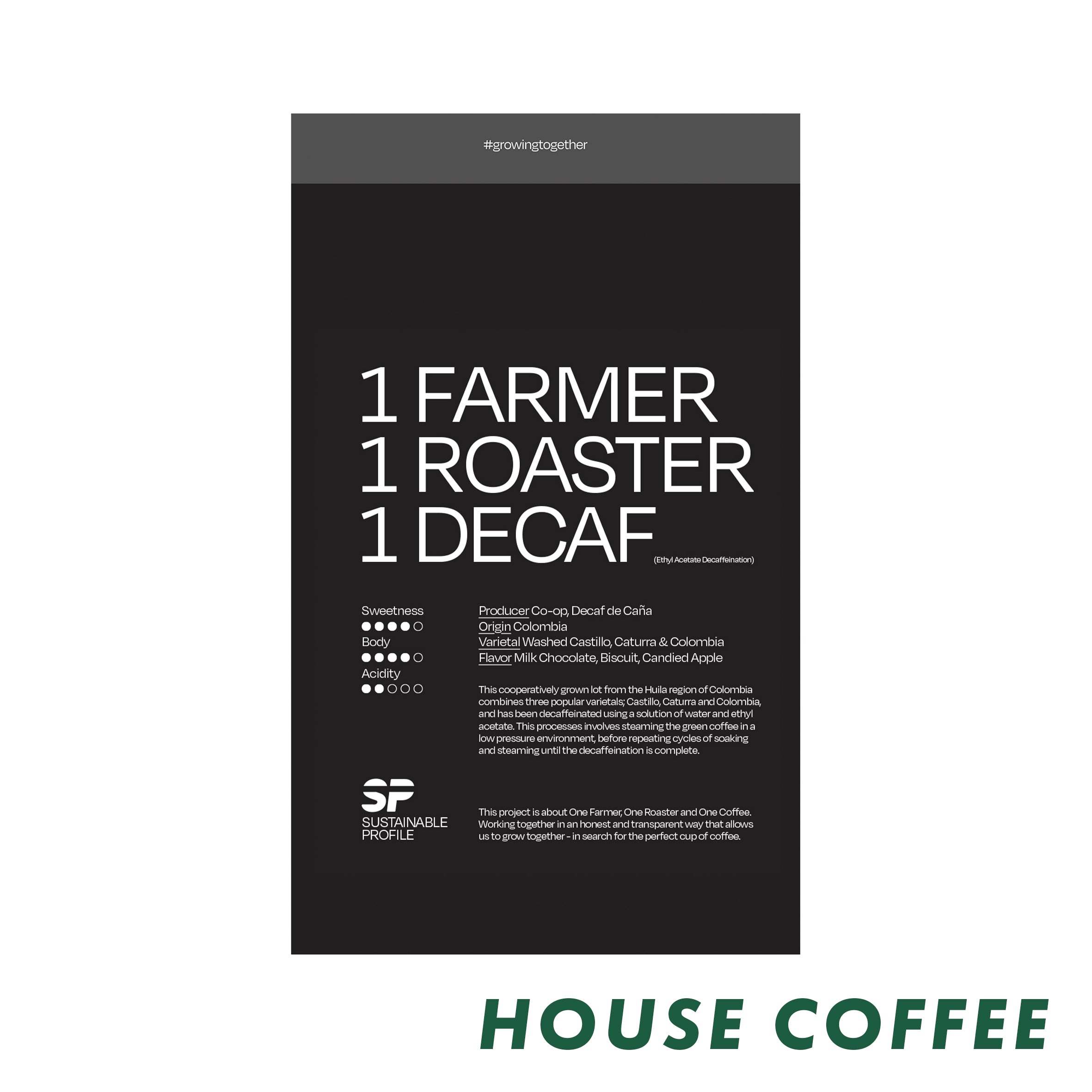Sustainable Profile Coffee - Decaf from April Coffee
