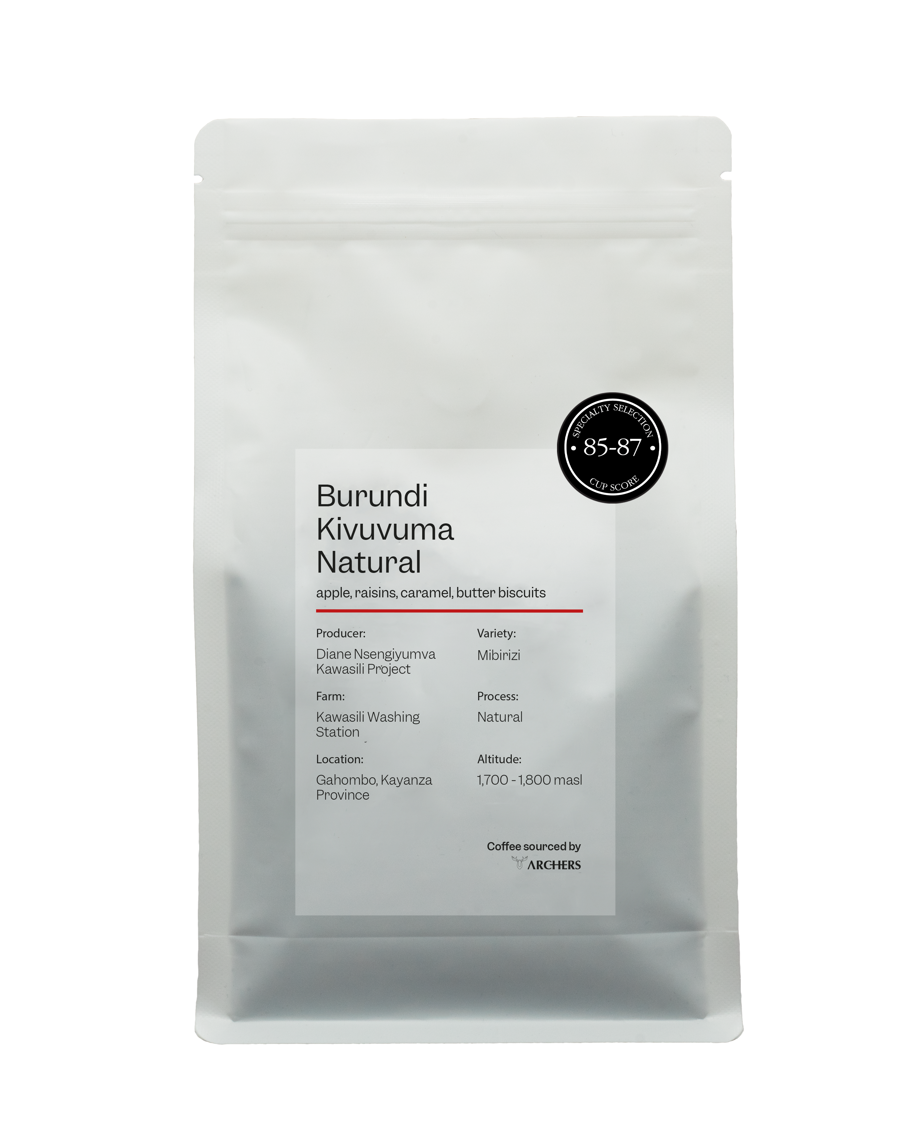 Burundi - Kivuvuma Natural from Archers Coffee