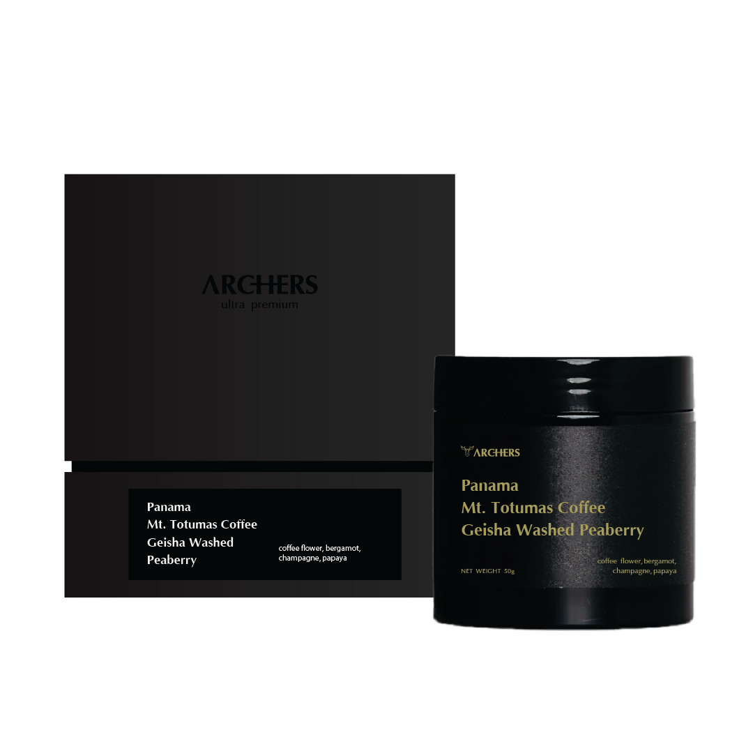 Panama - Mt. Totumas Coffee, Geisha Washed Peaberry from Archers Coffee