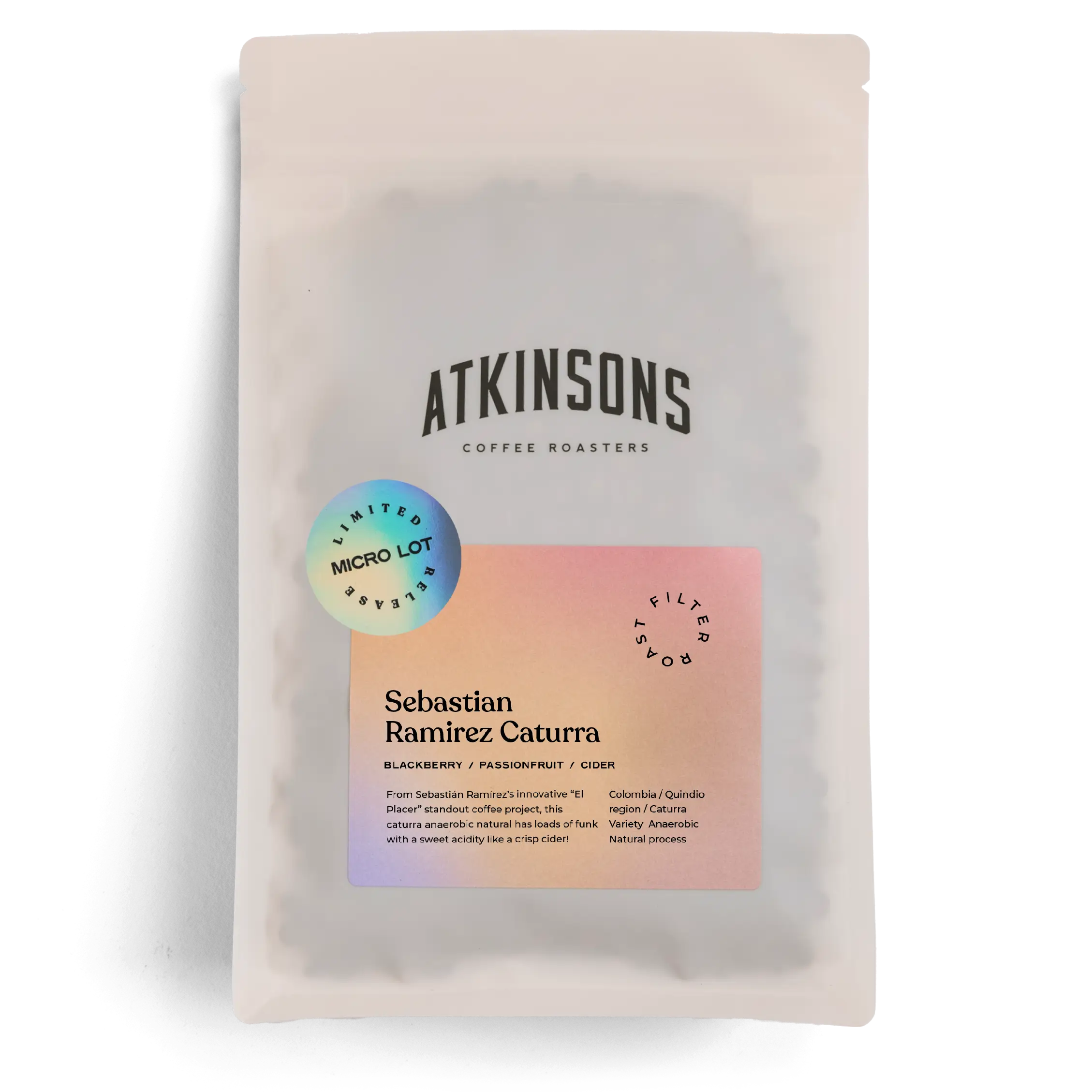 Sebastian Ramirez Caturra from Atkinson's Coffee Roasters