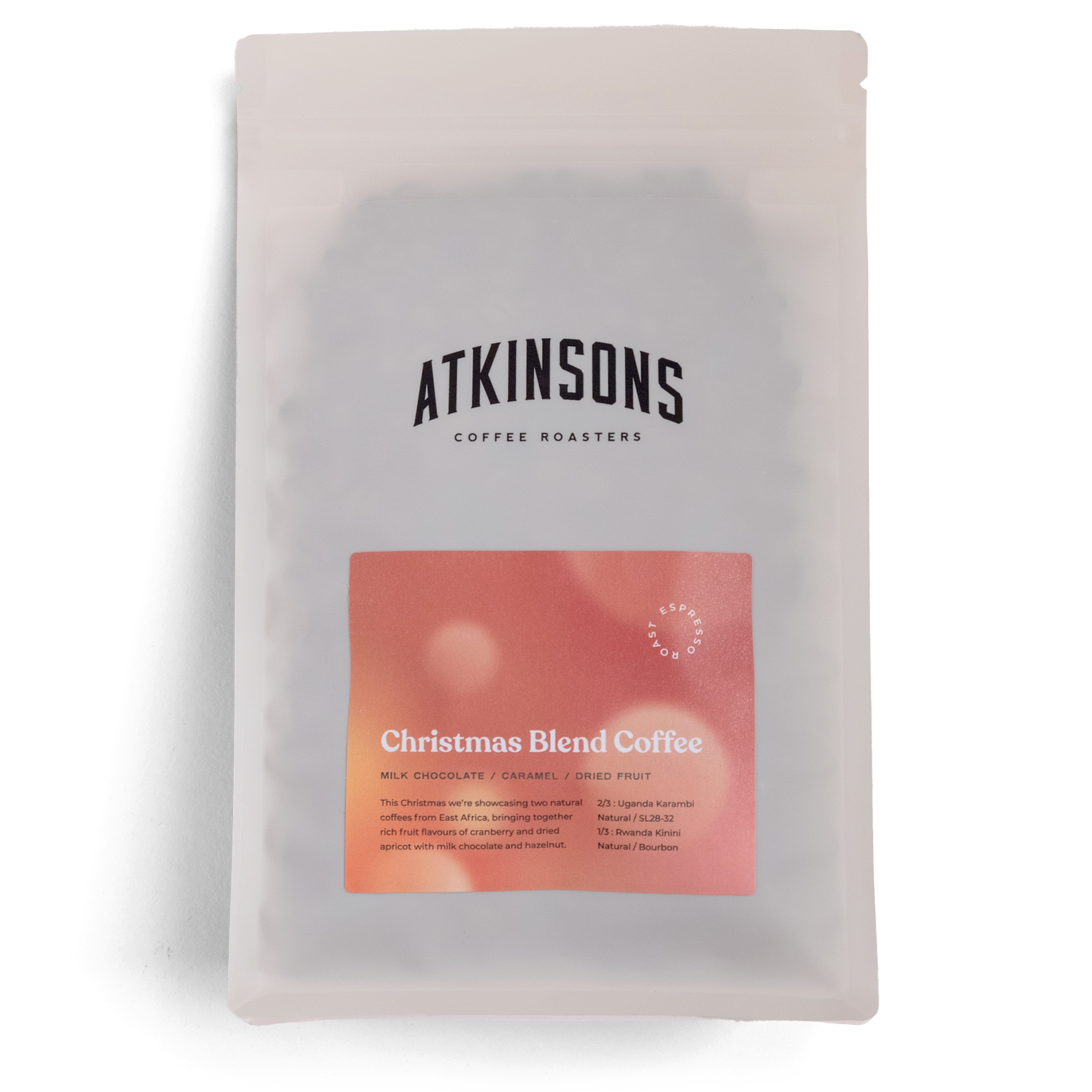 Christmas Blend Coffee from Atkinson's Coffee Roasters