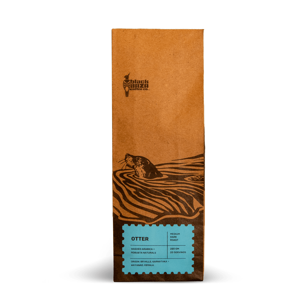 Otter from Black Baza Coffee