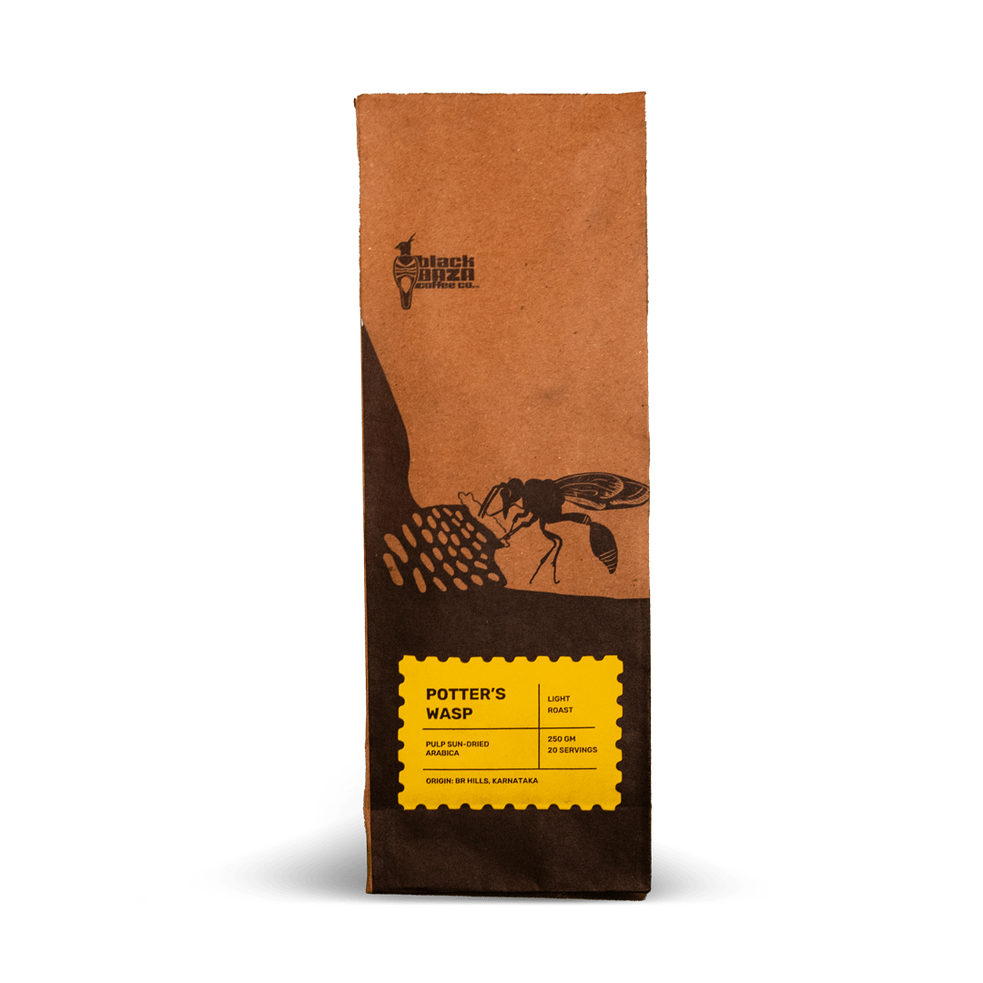 Potter Wasp from Black Baza Coffee