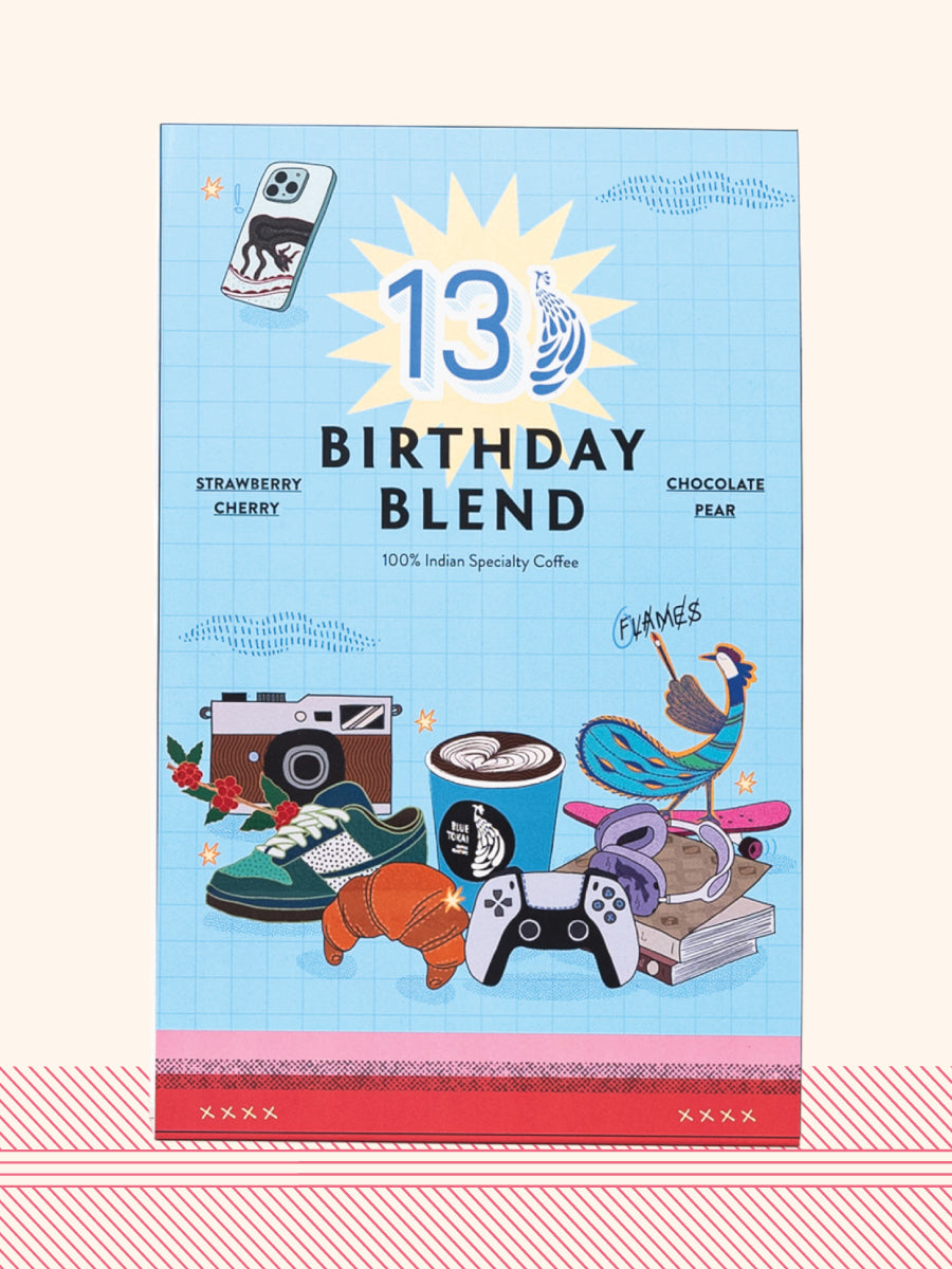 13th Birthday Blend from Blue Tokai Coffee Roasters