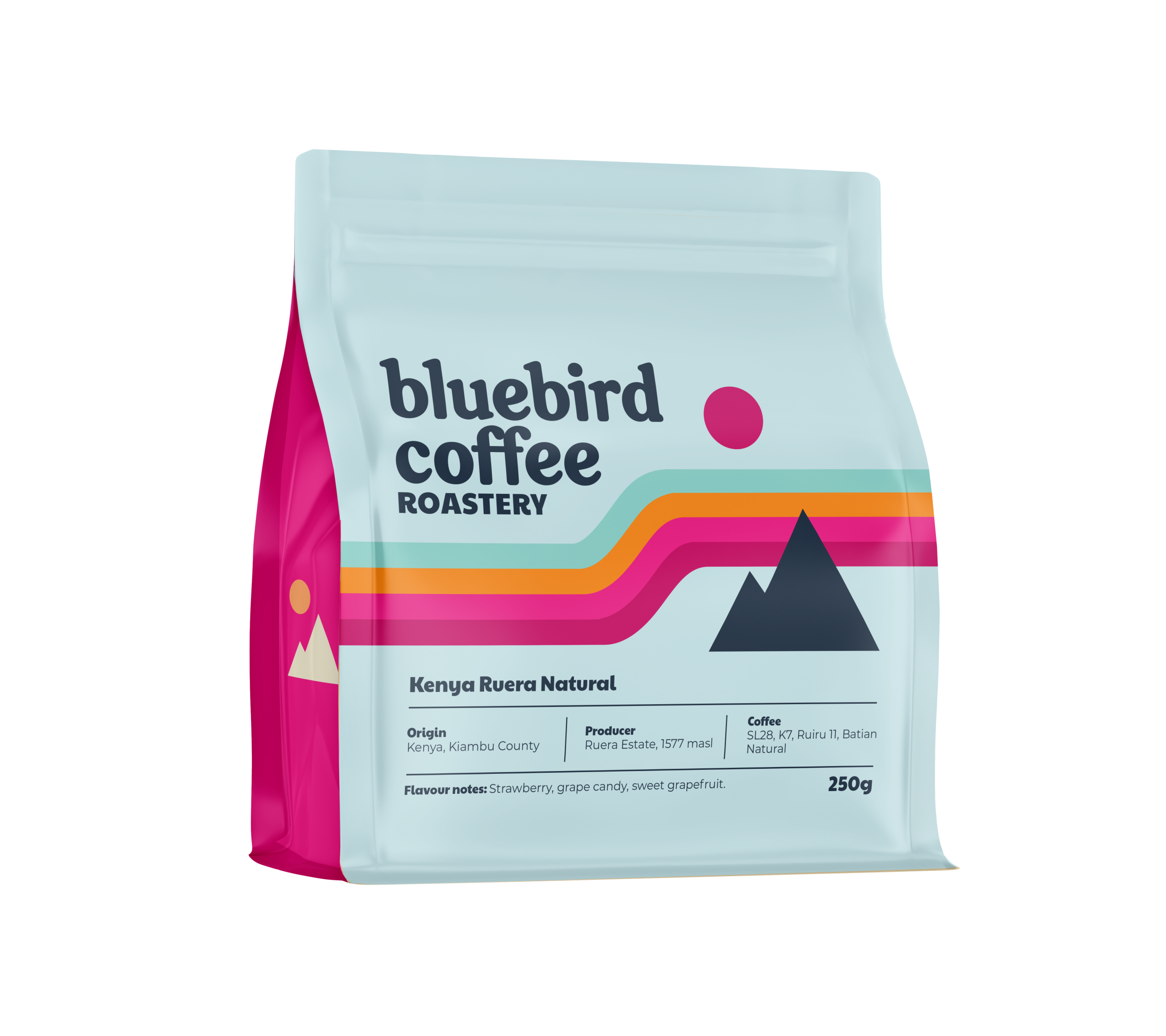 Kenya Ruera Natural from Bluebird Coffee Roastery