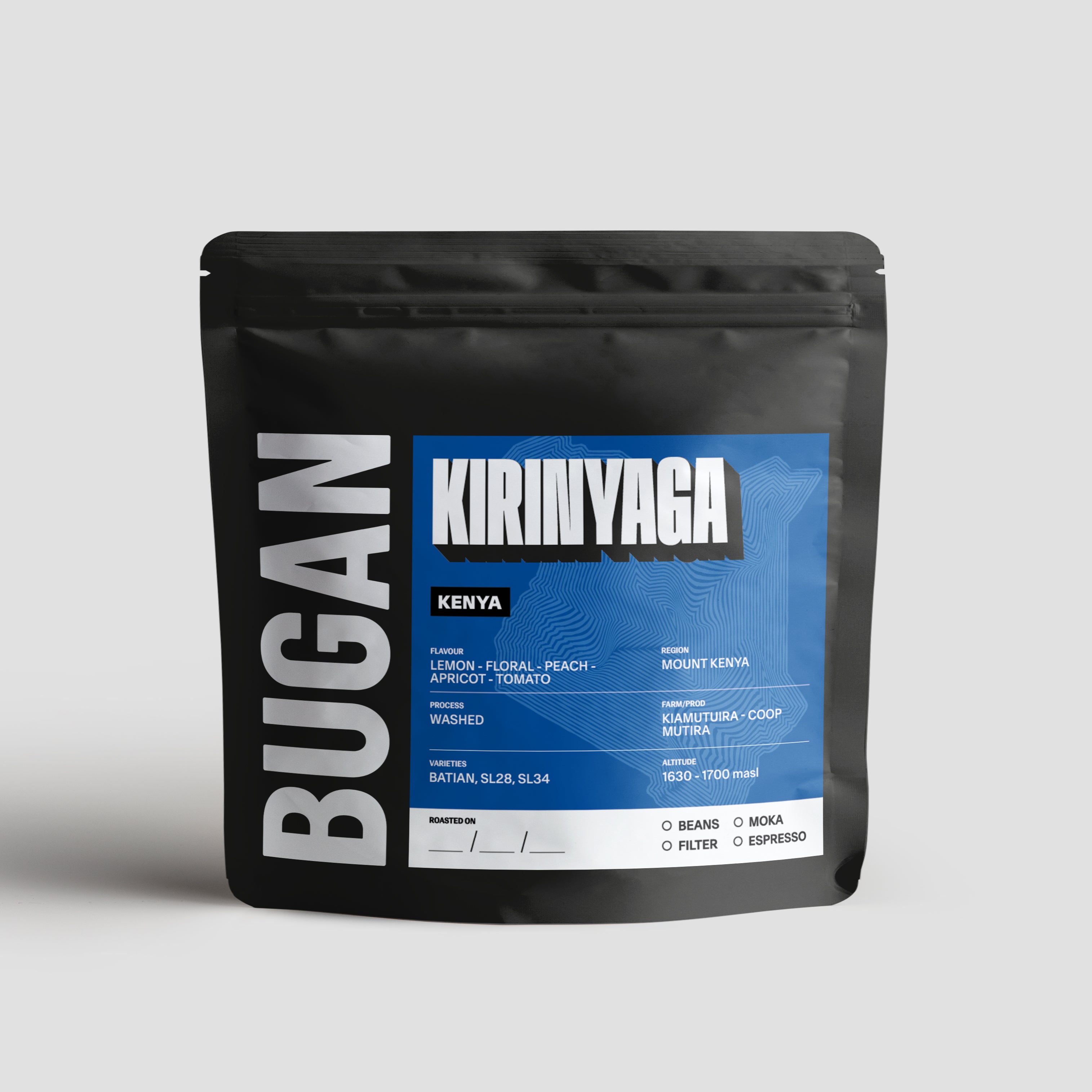 KIRINYAGA – KENYA from Bugan Coffee Lab