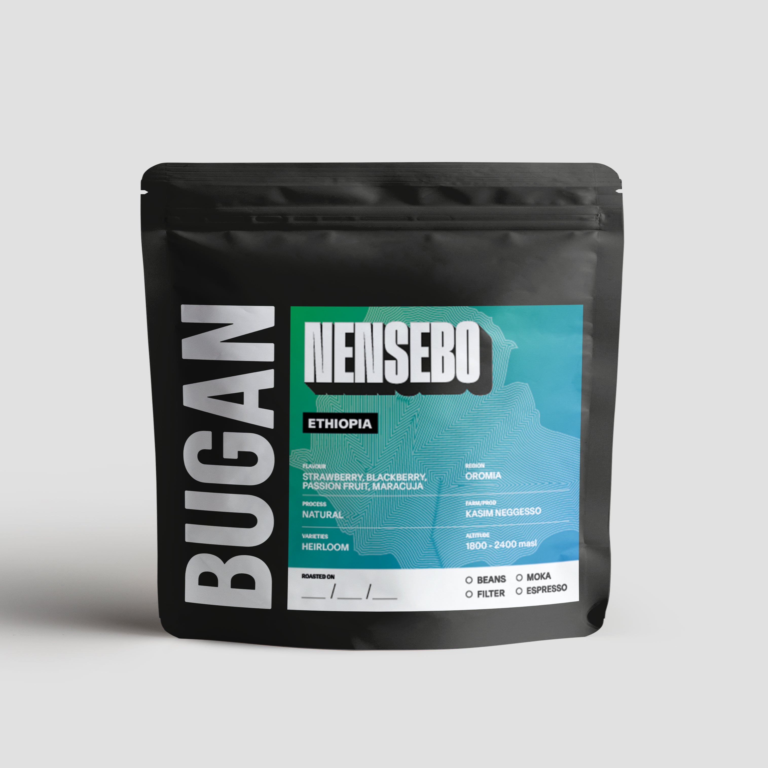 NENSEBO #NATURAL – ETHIOPIA from Bugan Coffee Lab