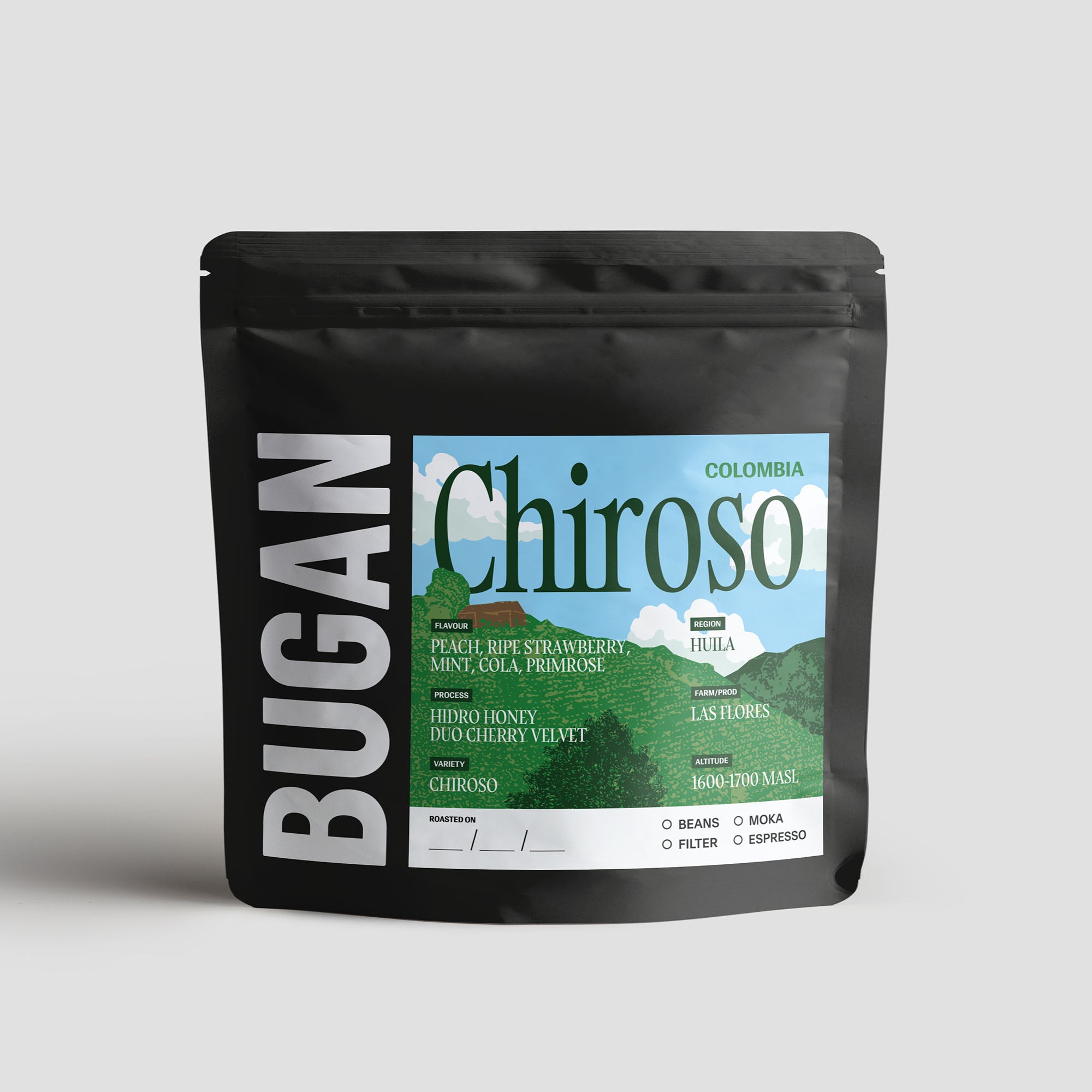 CHIROSO - COLOMBIA - COMPETITION LOTS from Bugan Coffee Lab