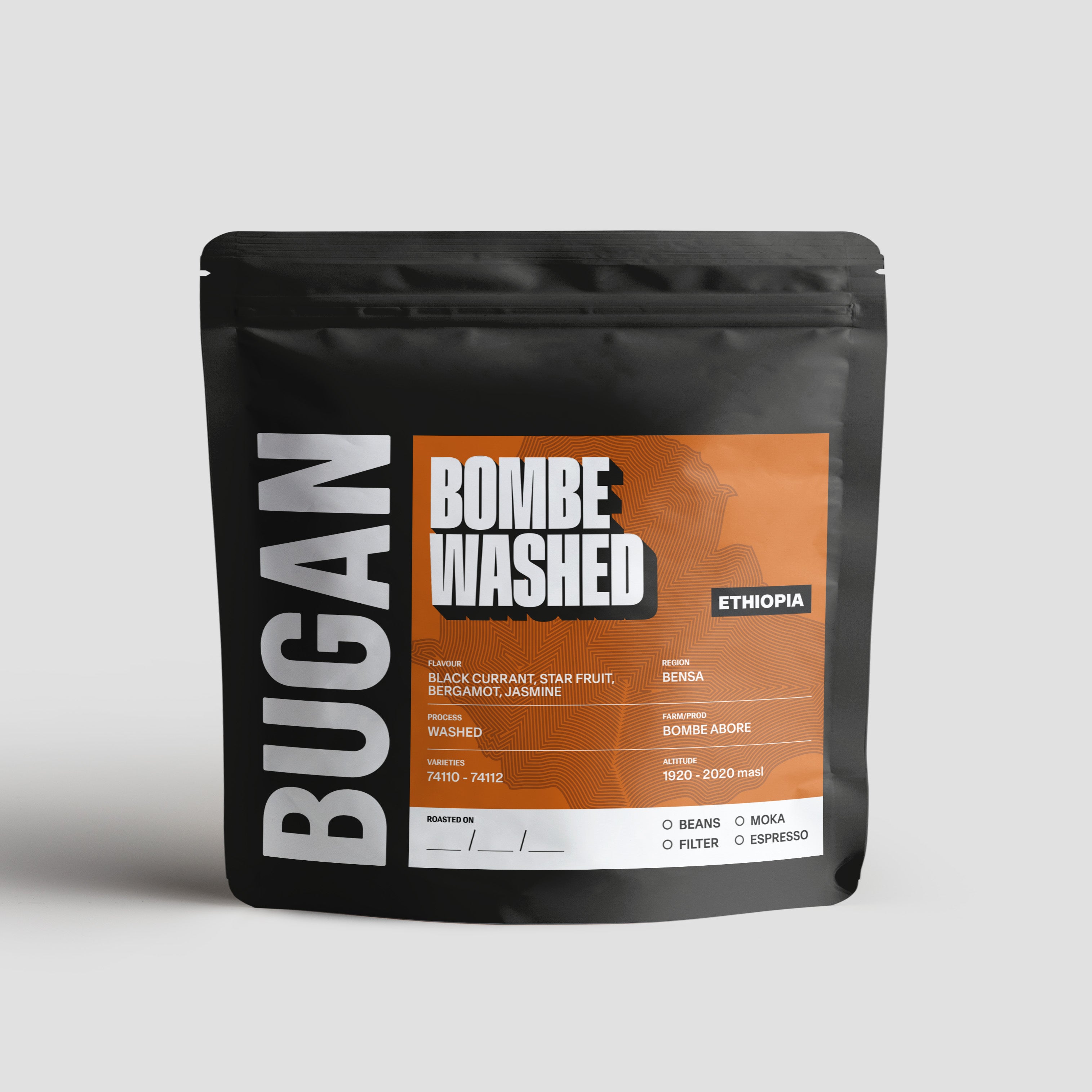 Bombe Washed - Ethiopia from Bugan Coffee Lab