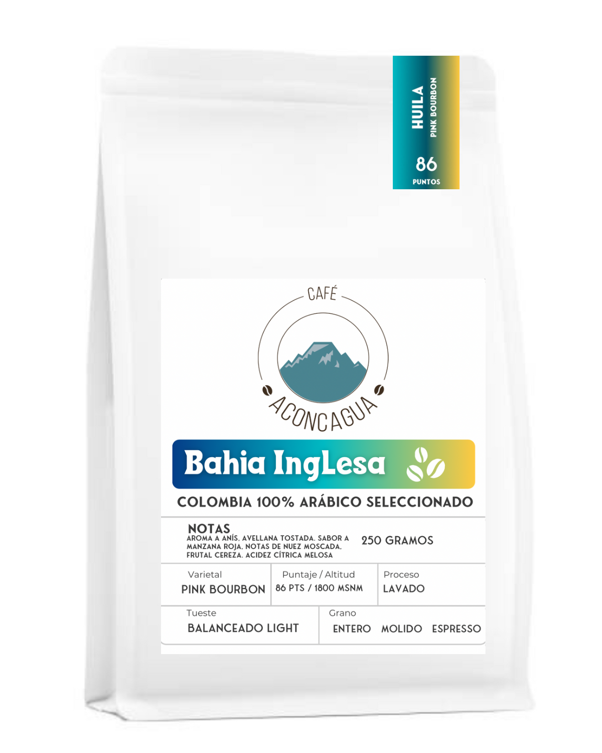 Bahía Inglesa from Café Aconcagua