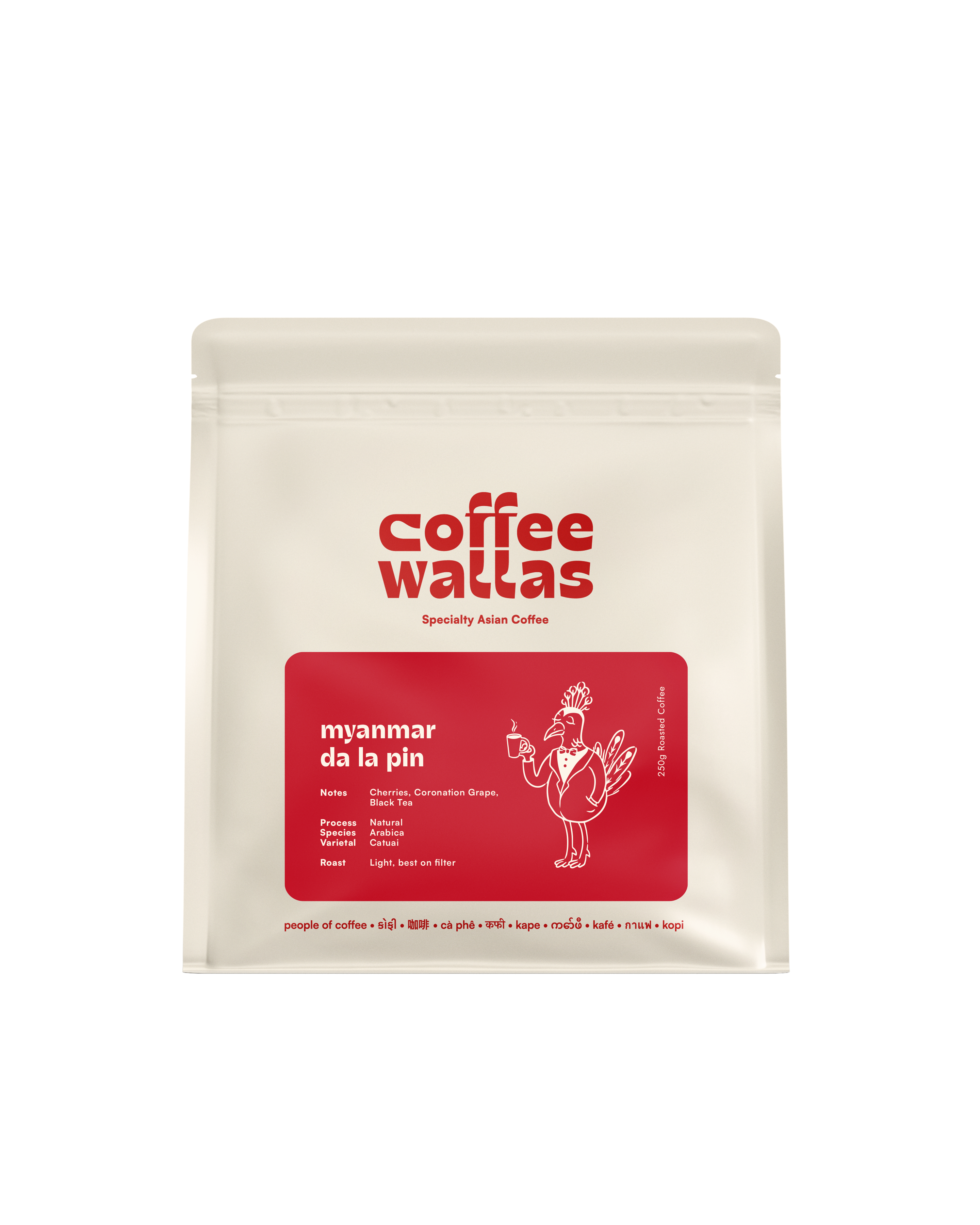 MYANMAR - Da La Pin Natural from Coffee Wallas