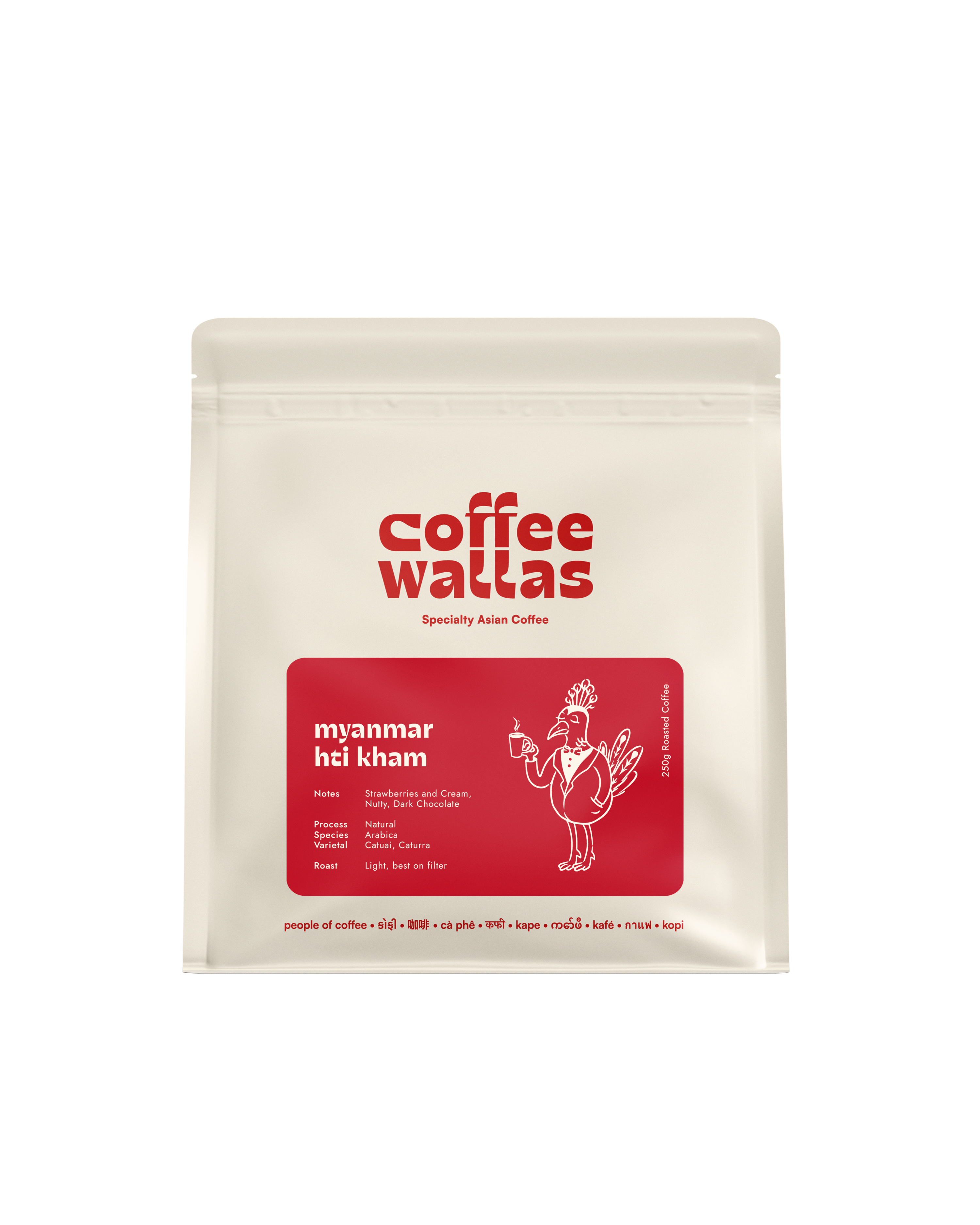 MYANMAR - Hti Kham Natural (Filter) from Coffee Wallas