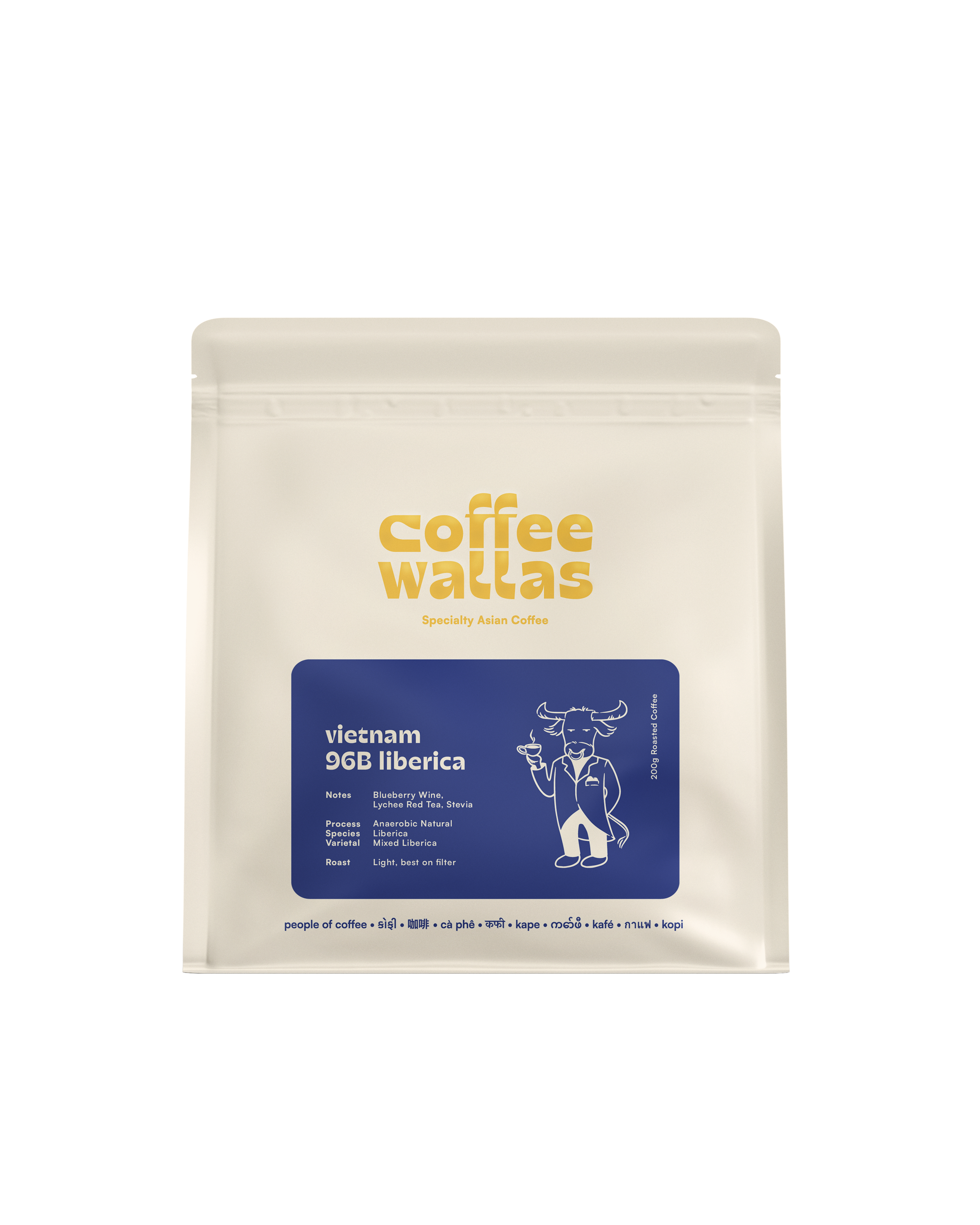 VIETNAM - 96B Liberica from Coffee Wallas