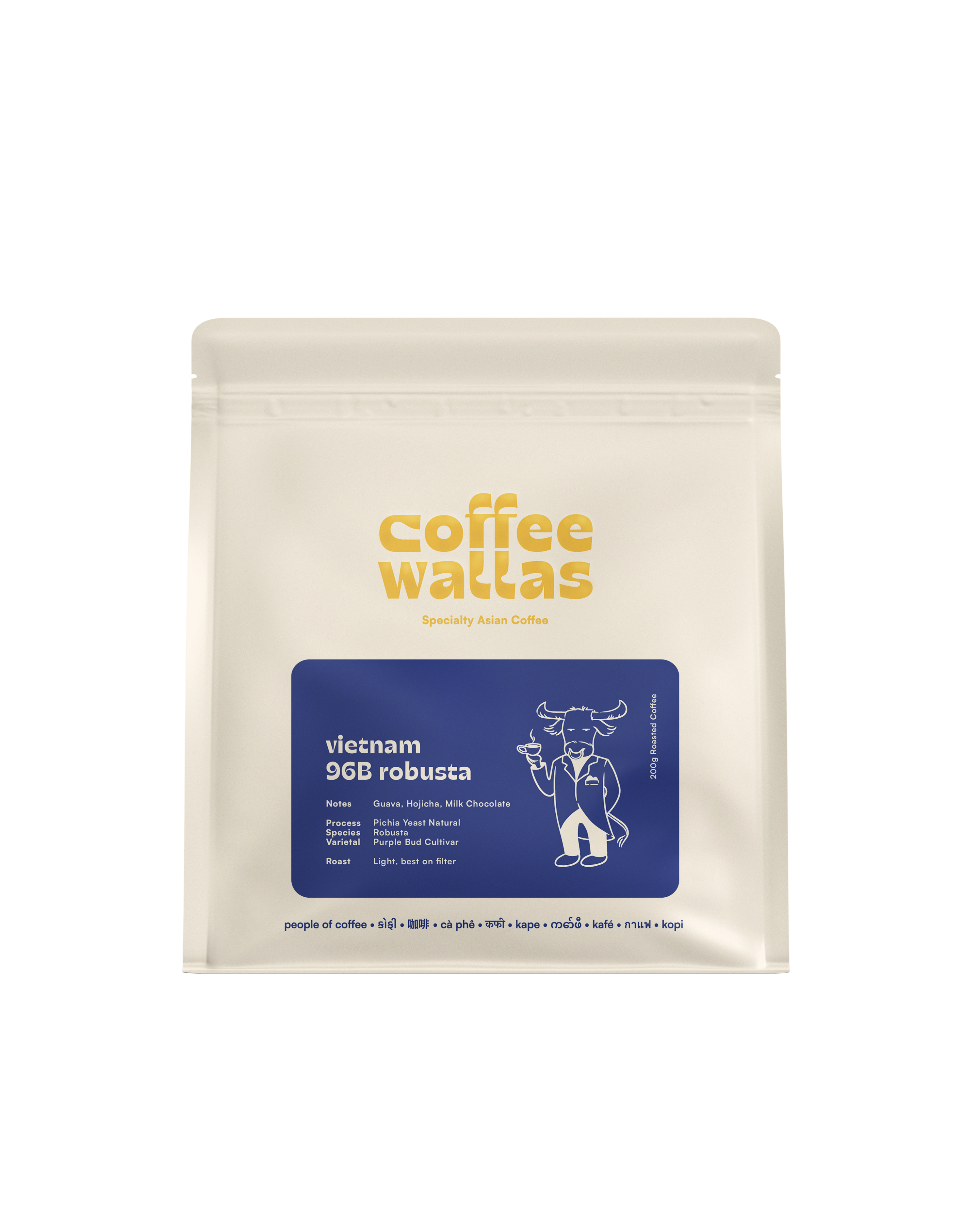 Vietnam - 96B Pichia Yeast Robusta from Coffee Wallas