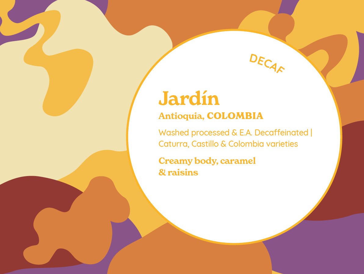 DECAF | Jardín | Colombia from Curve Coffee Roasters