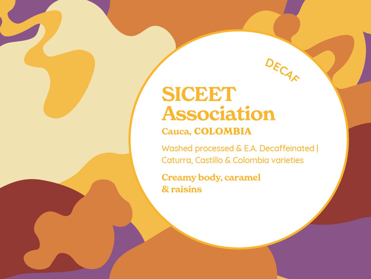 DECAF | SICEET Association | Colombia from Curve Coffee Roasters
