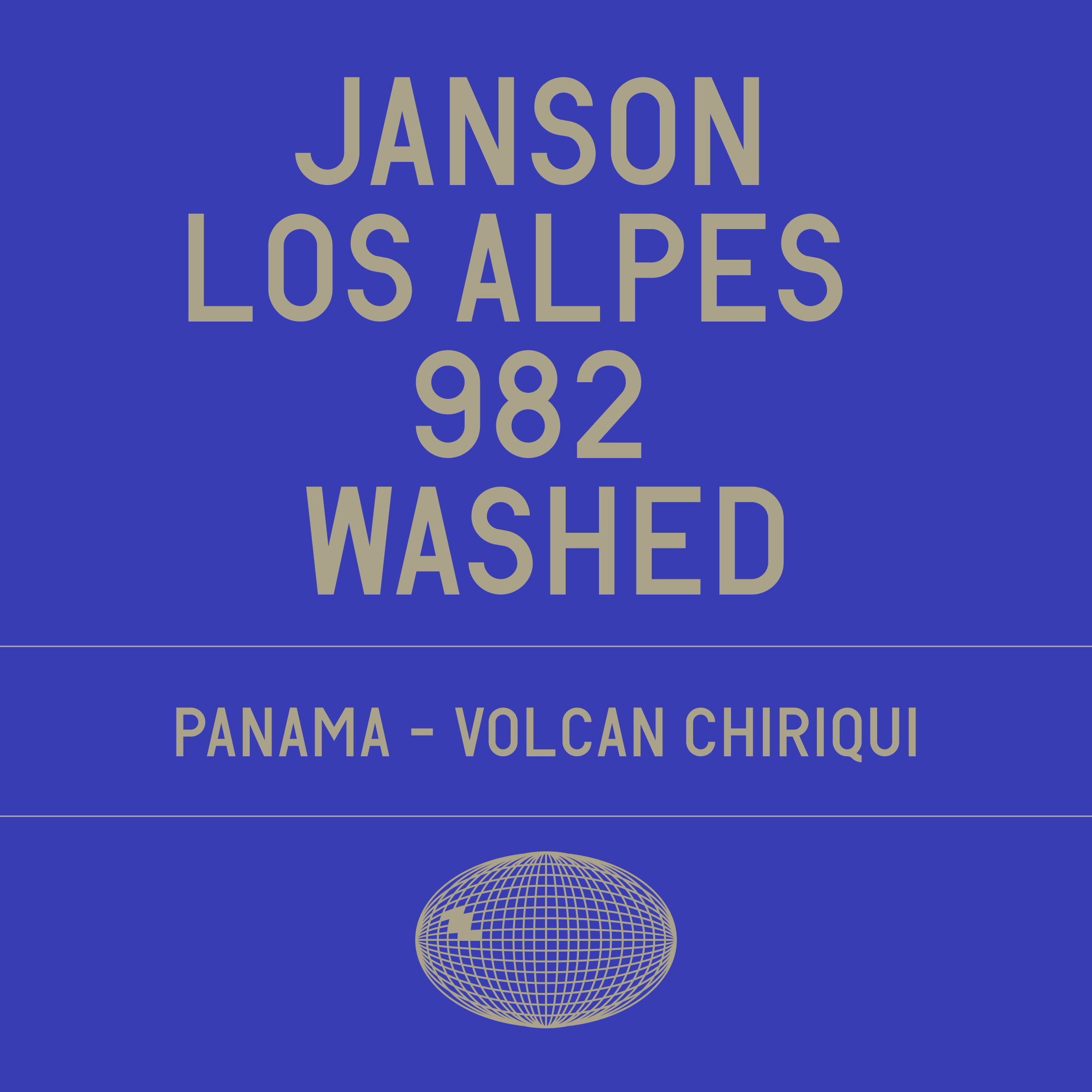 Janson Los Alpes 982 Washed from Datura Coffee