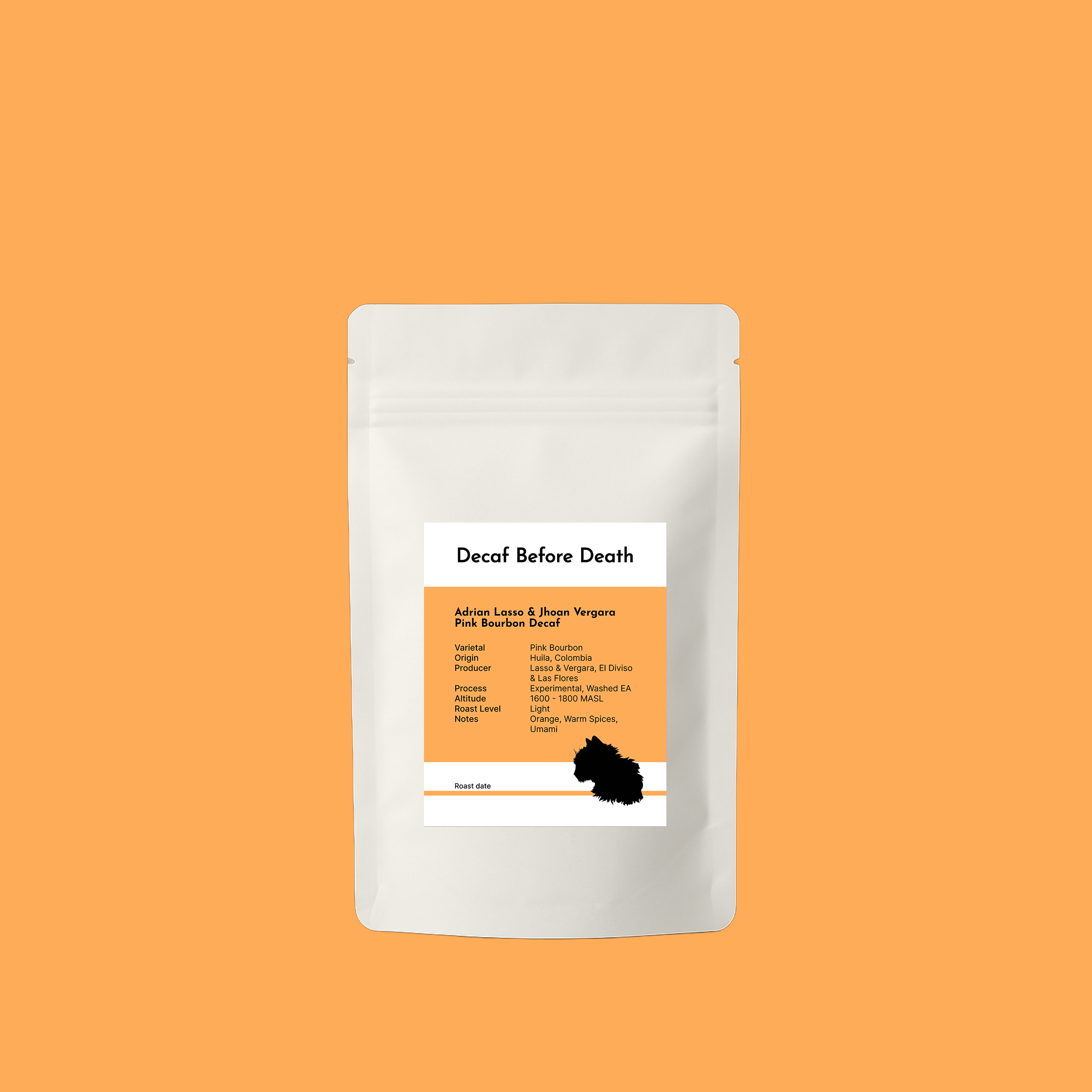 Decaf Before Death - Adrian Lasso & Jhoan Vergara Pink Bourbon Decaf (100g) from Decaf Before Death