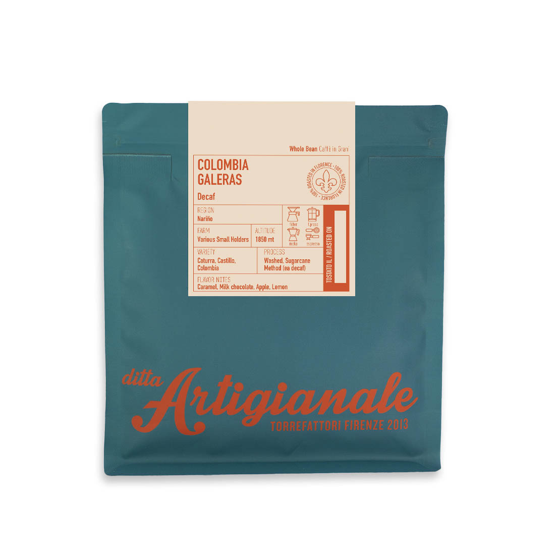 COLOMBIA GALERAS DECAF from Ditta Artigianale