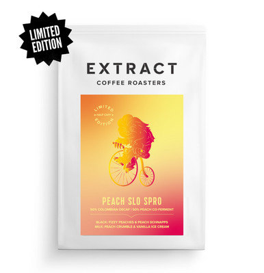 Peach Slo Spro from Extract Coffee Roasters