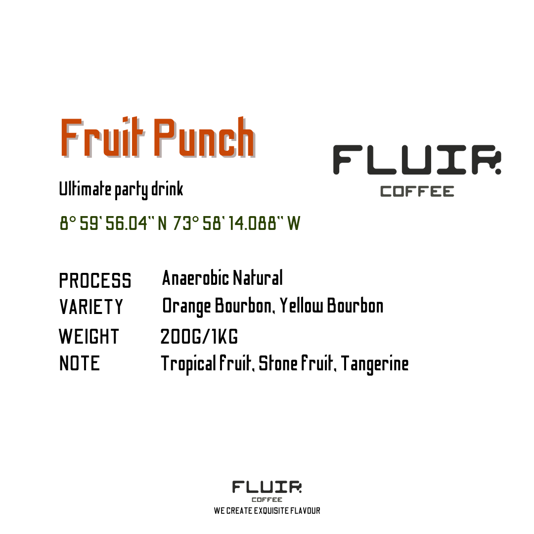 Fruit Punch from Fluir Coffee