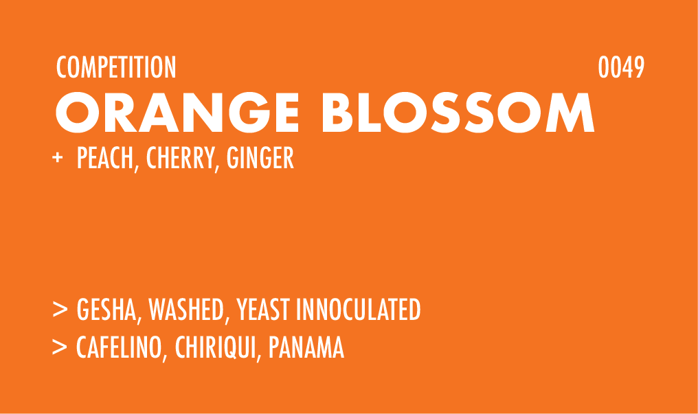 Orange Blossom from Formative Coffee
