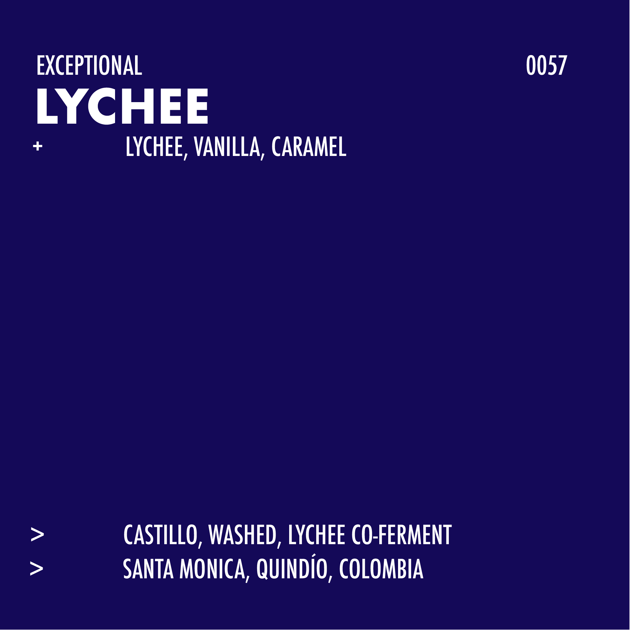 Lychee from Formative Coffee