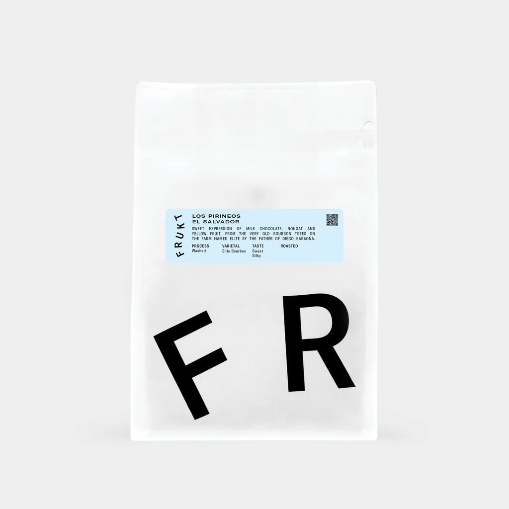 Los Pirineos Elite Bourbon from Frukt Coffee