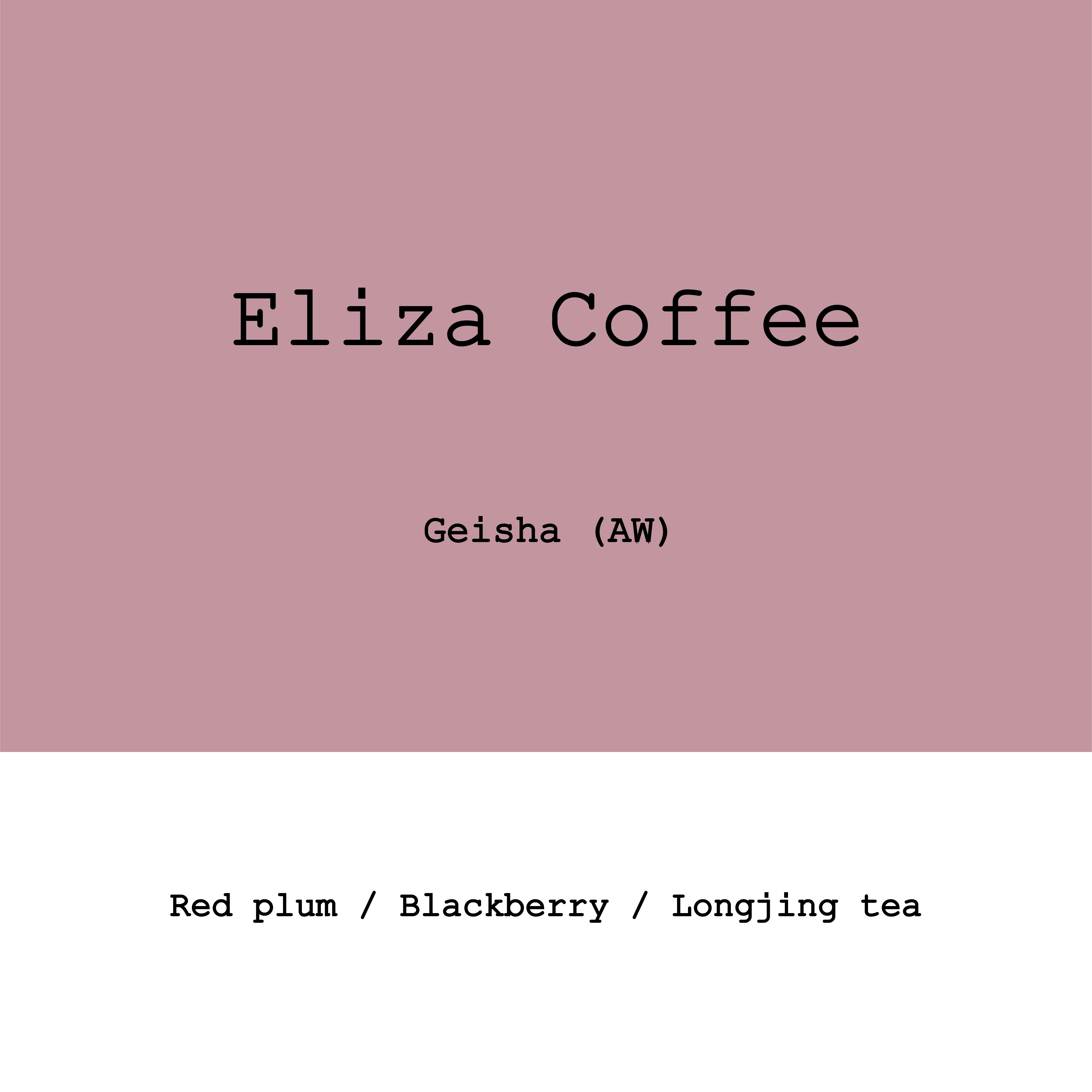 Eliza Geisha Anaerobic Washed Double Fermented from Goût and Co