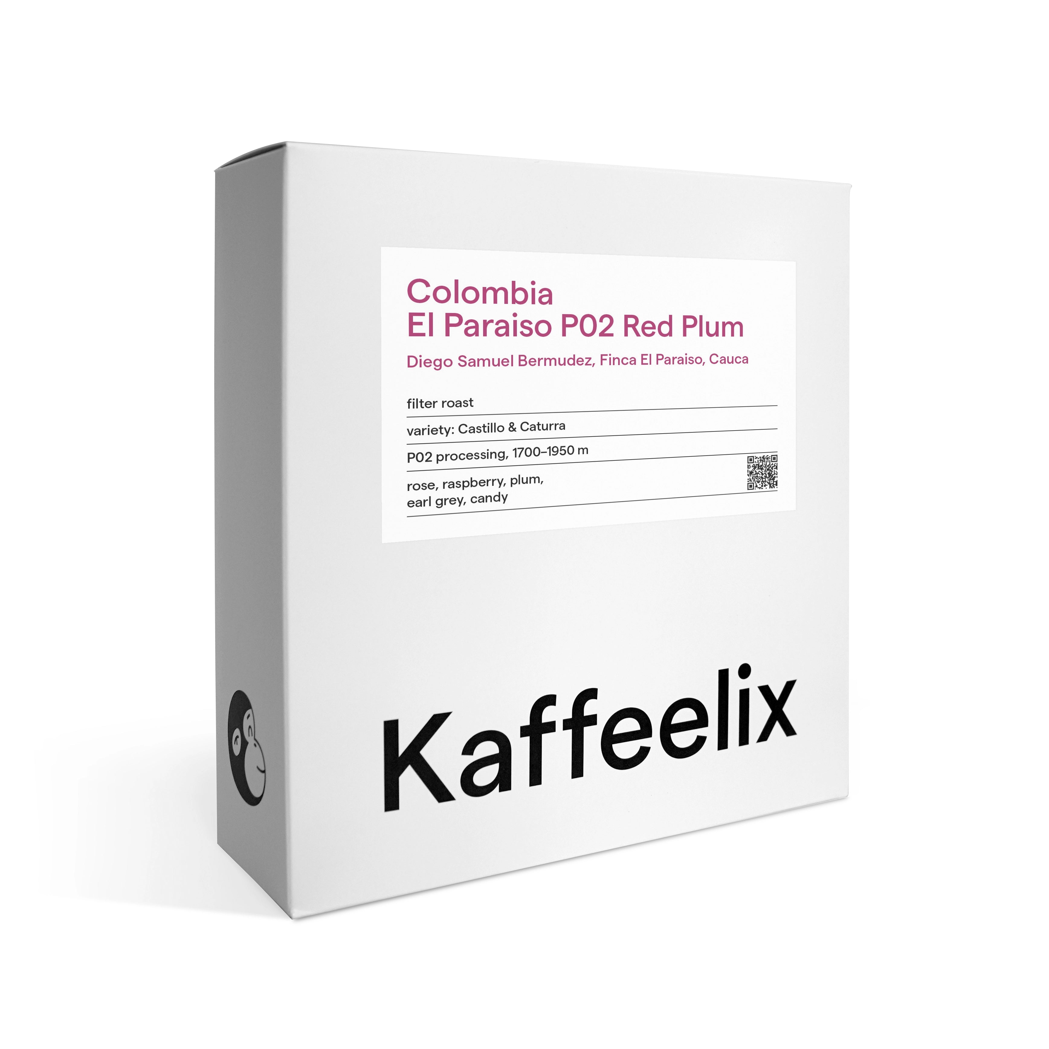 Colombia El Paraiso P02 Red Plum from Kaffeelix
