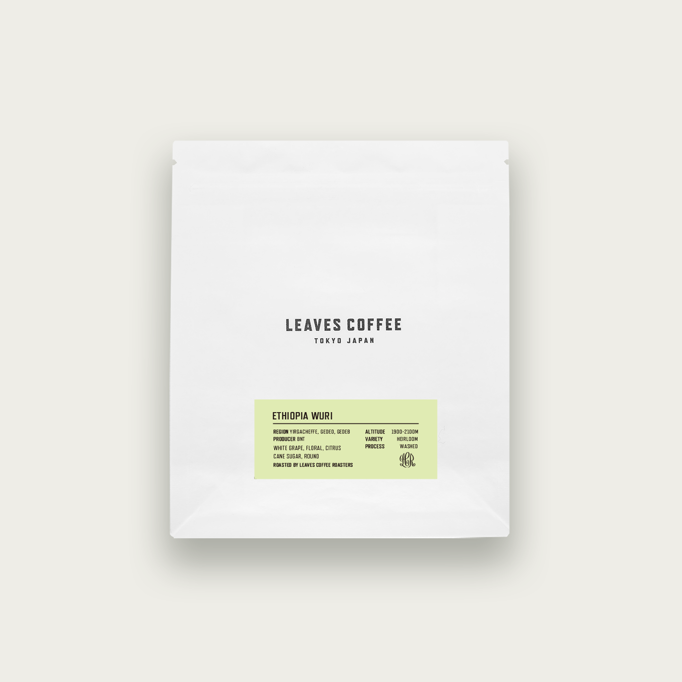 Ethiopia Wuri Washed from Leaves Coffee Roasters