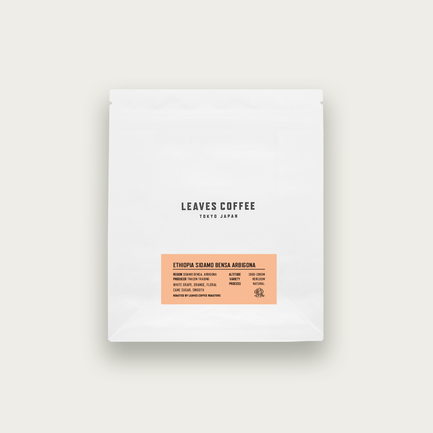 Ethiopia Sidamo Arbigona from Leaves Coffee Roasters