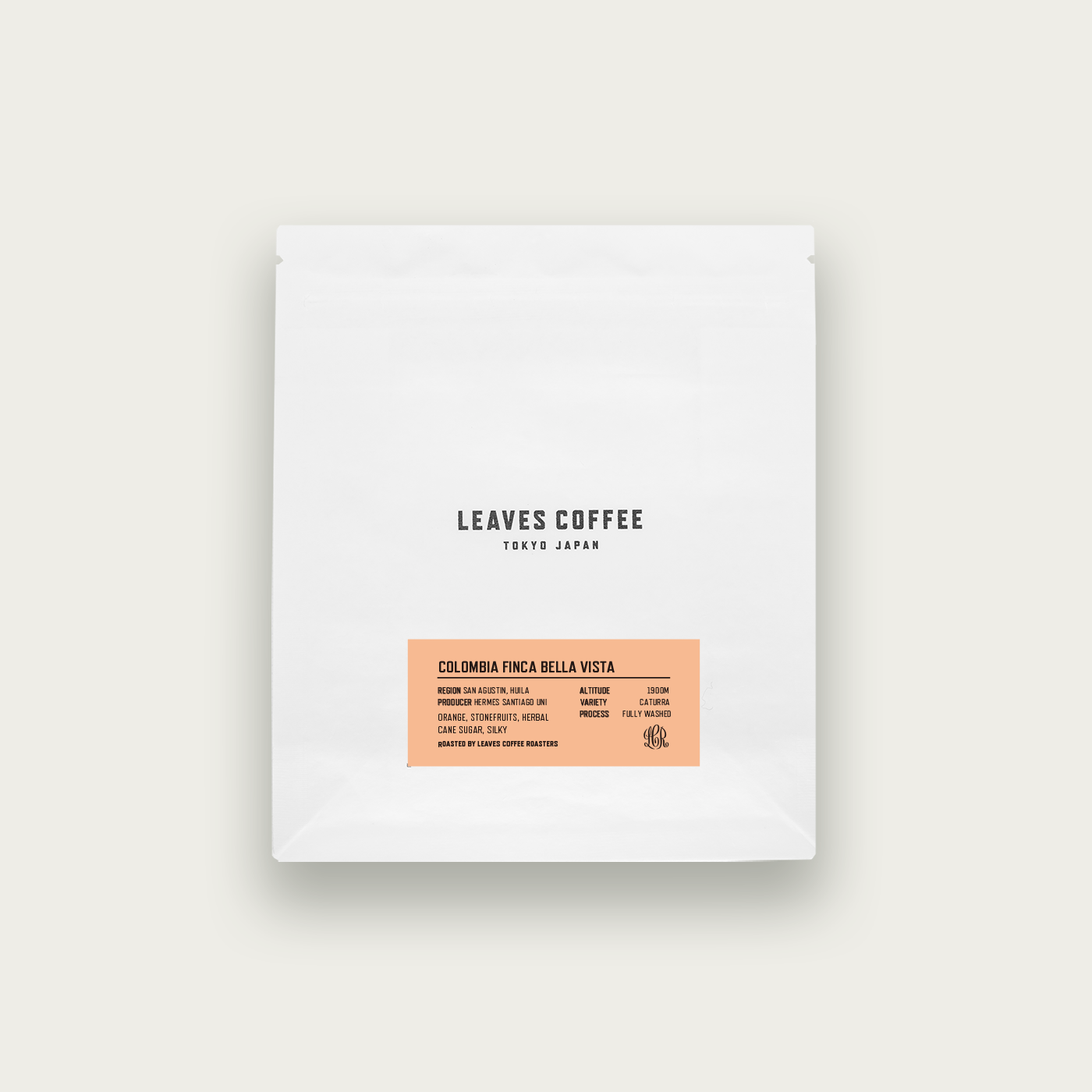 Colombia Bella Vista from Leaves Coffee Roasters