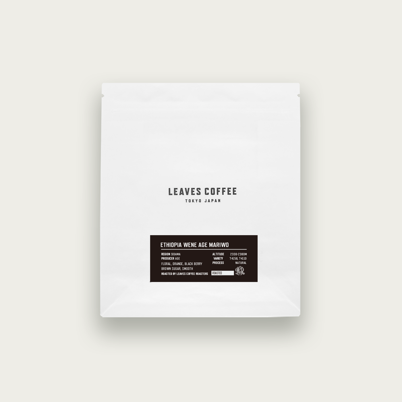 Ethiopia Wene Age Mariwo from Leaves Coffee Roasters