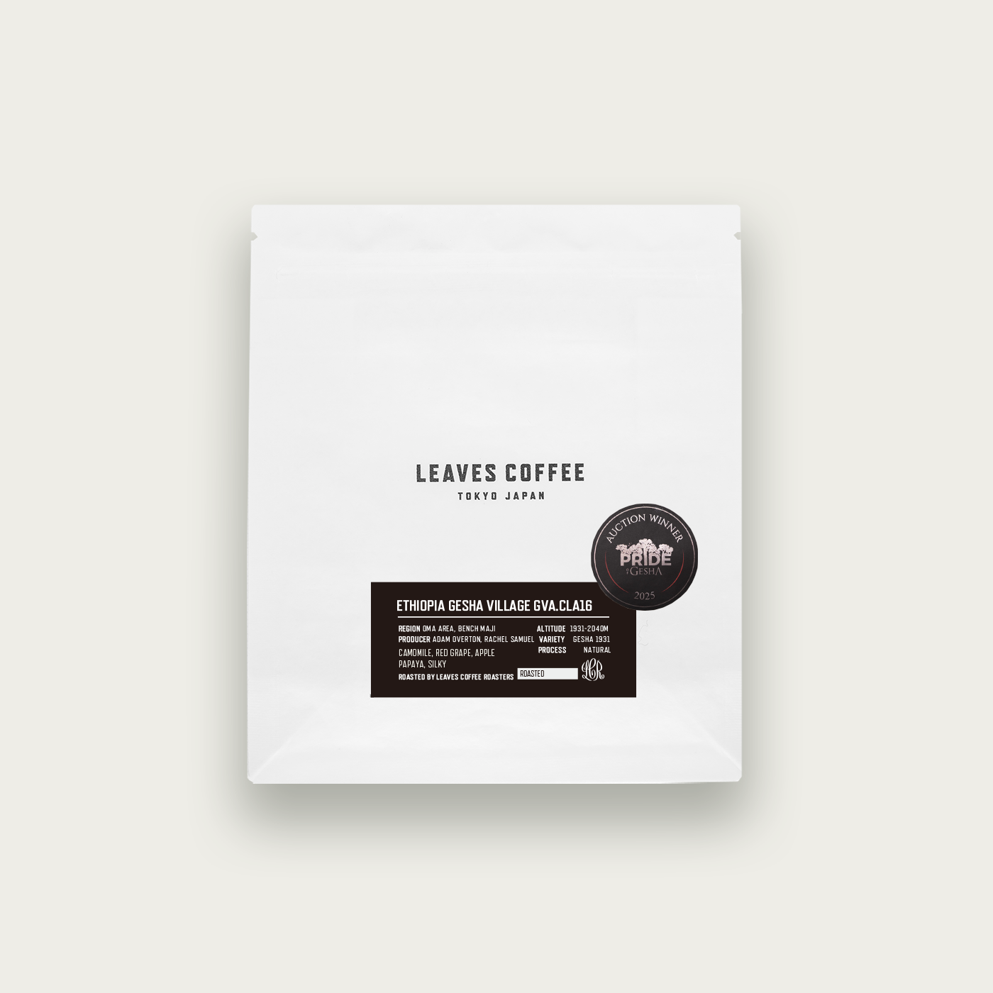 Ethiopia Gesha Village GVA.CLA16 from Leaves Coffee Roasters