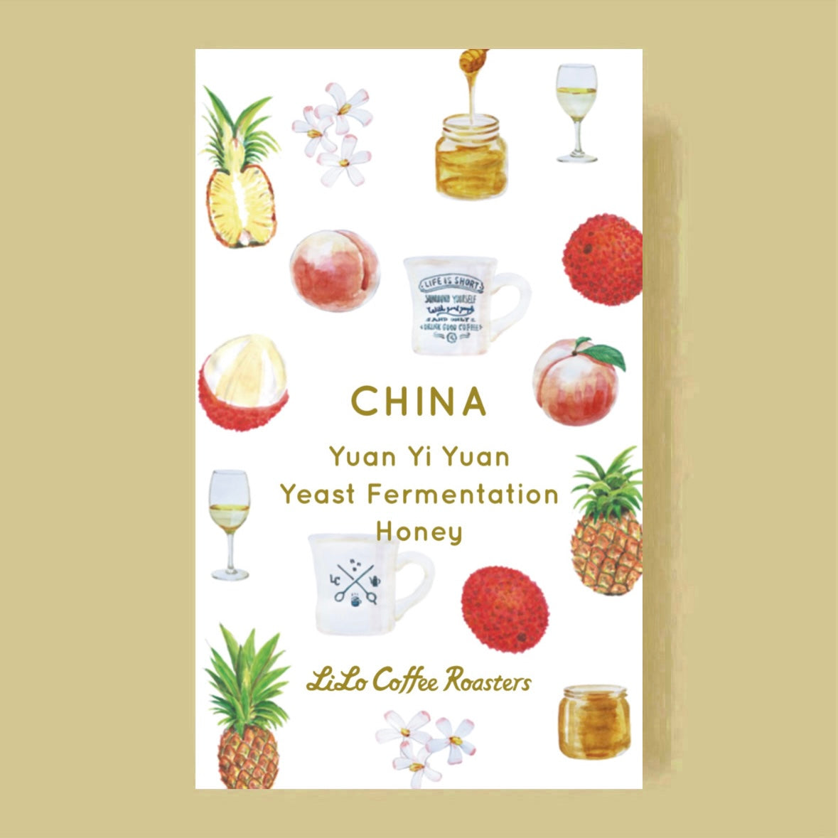 CHINA Yunnan YUAN YI YUAN Yeast Fermentation Honey from Lilo Coffee Roasters