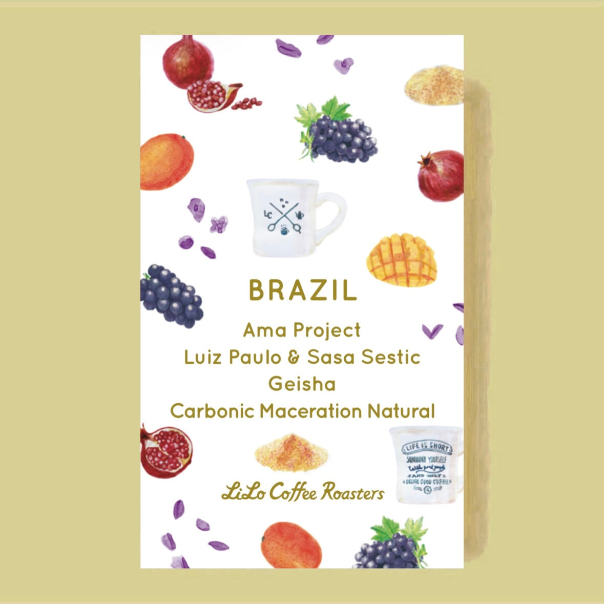 Ama Project Luiz Paulo & Sasa Sestic Geisha Carbonic Maceration Natural from Lilo Coffee Roasters