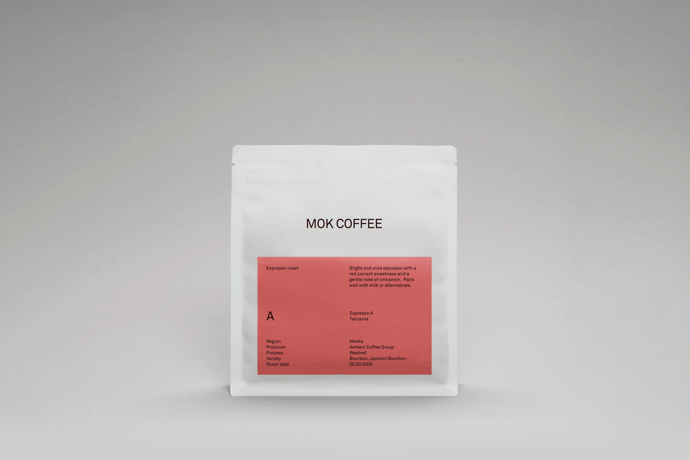 Espresso A, Tanzania, Amkeni from MOK Coffee