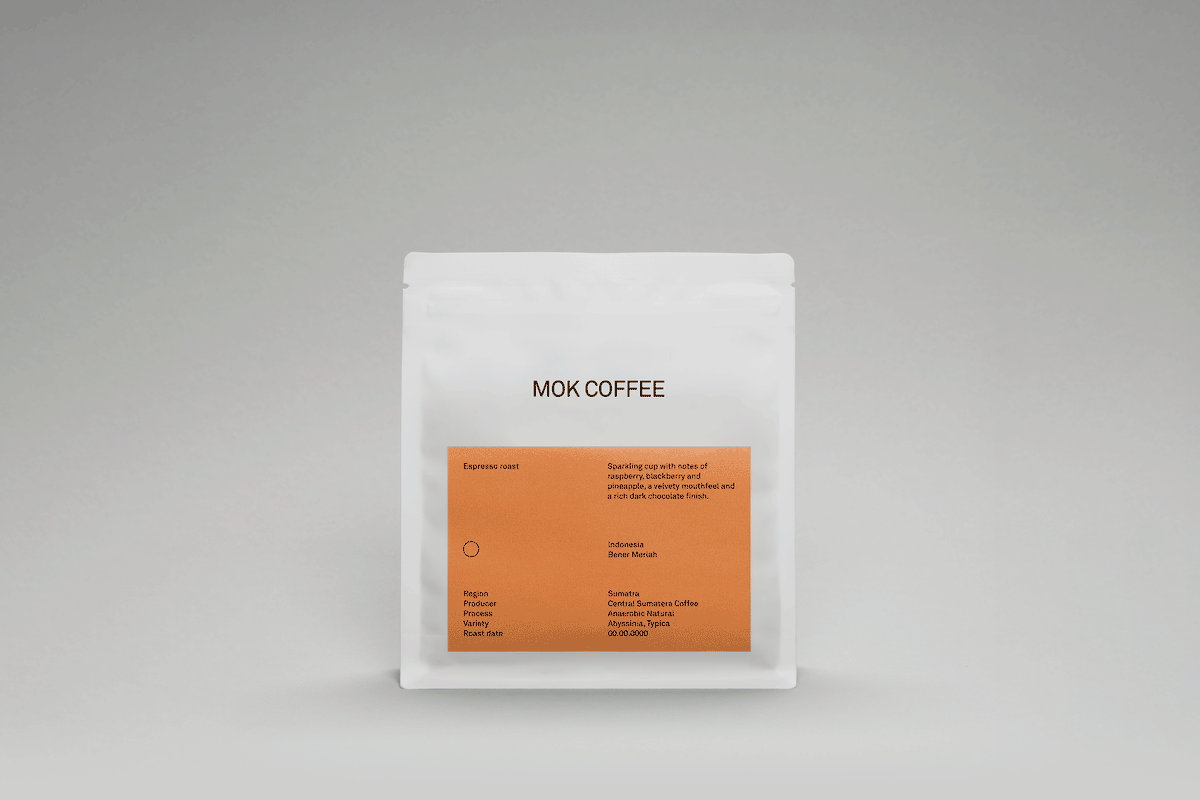 Indonesia, Bener Meriah, Natural Anaerobic from MOK Coffee