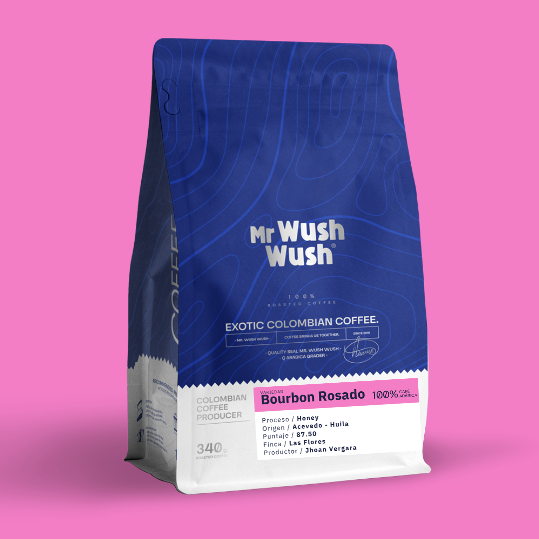 Bourbon Rosado Honey from Mr Wush Wush Coffee