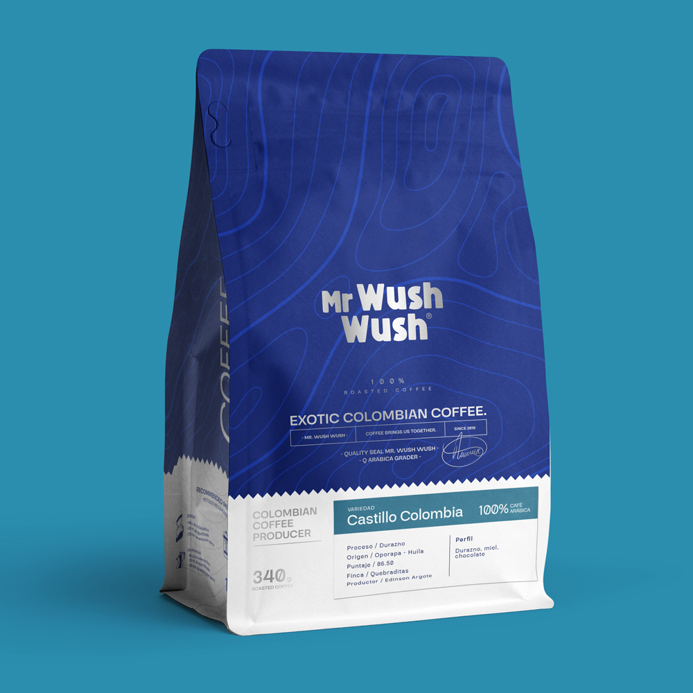 Castillo Colombia Washed – Coffee Culturing of Peach from Mr Wush Wush Coffee