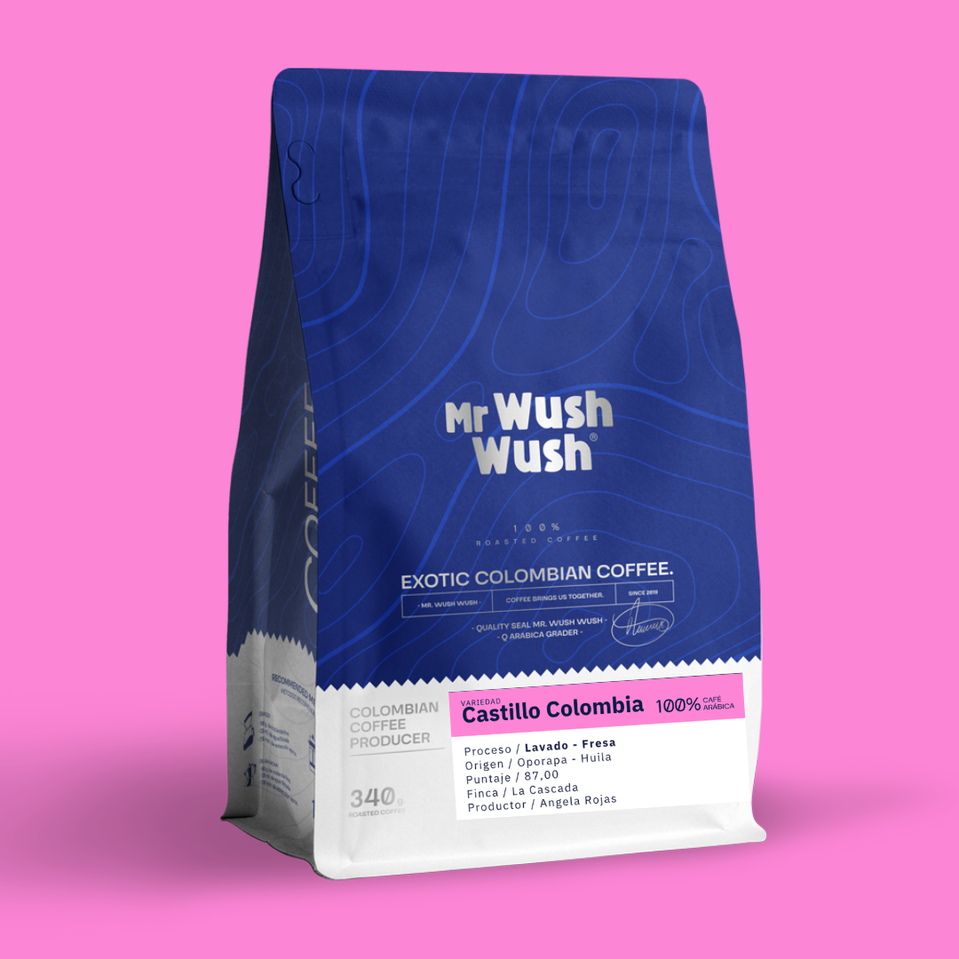 Castillo Colombia Washed – Strawberry Cultured Coffee from Mr Wush Wush Coffee