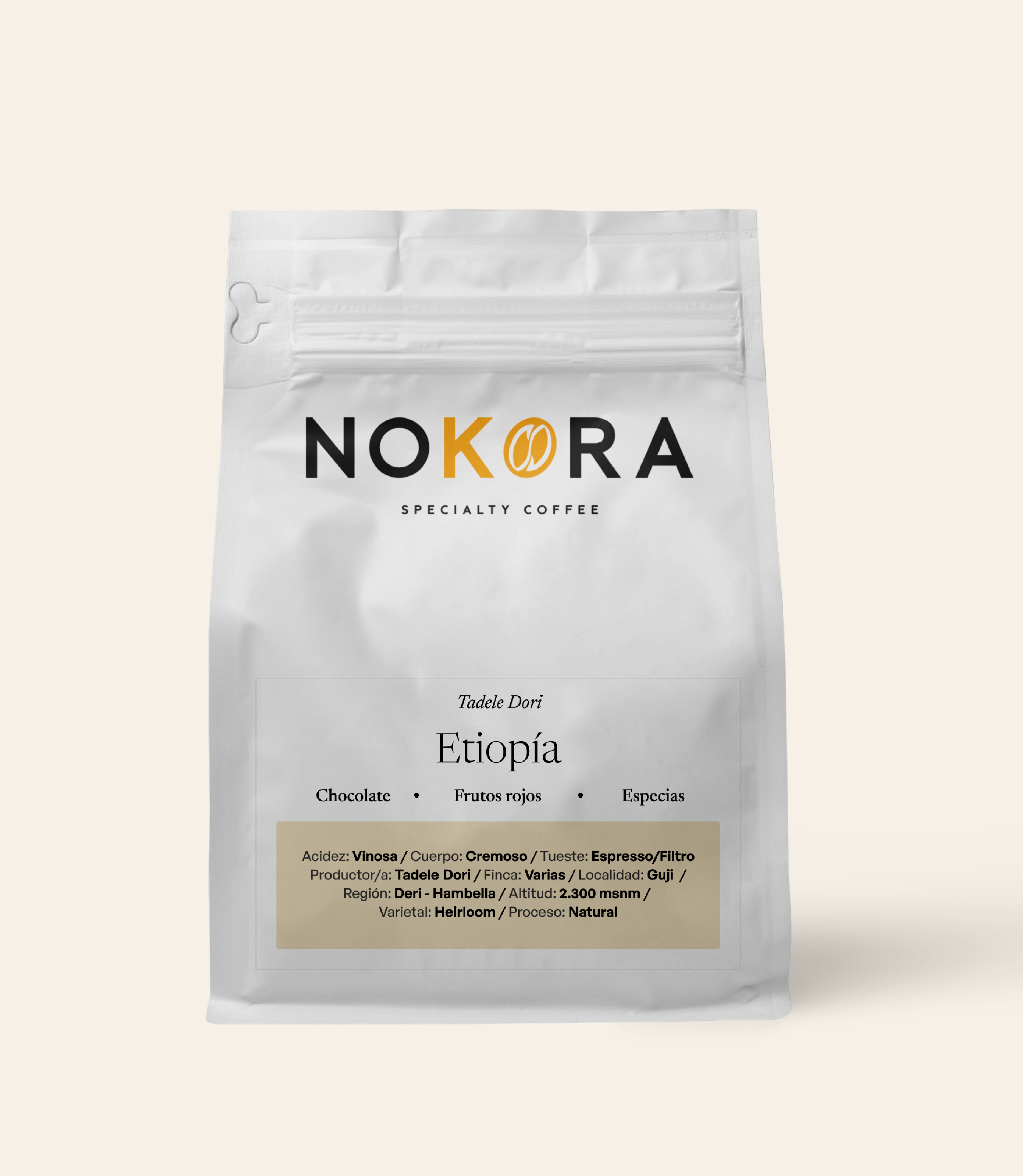 Ethiopia Tadele Dori from Nokora Coffee