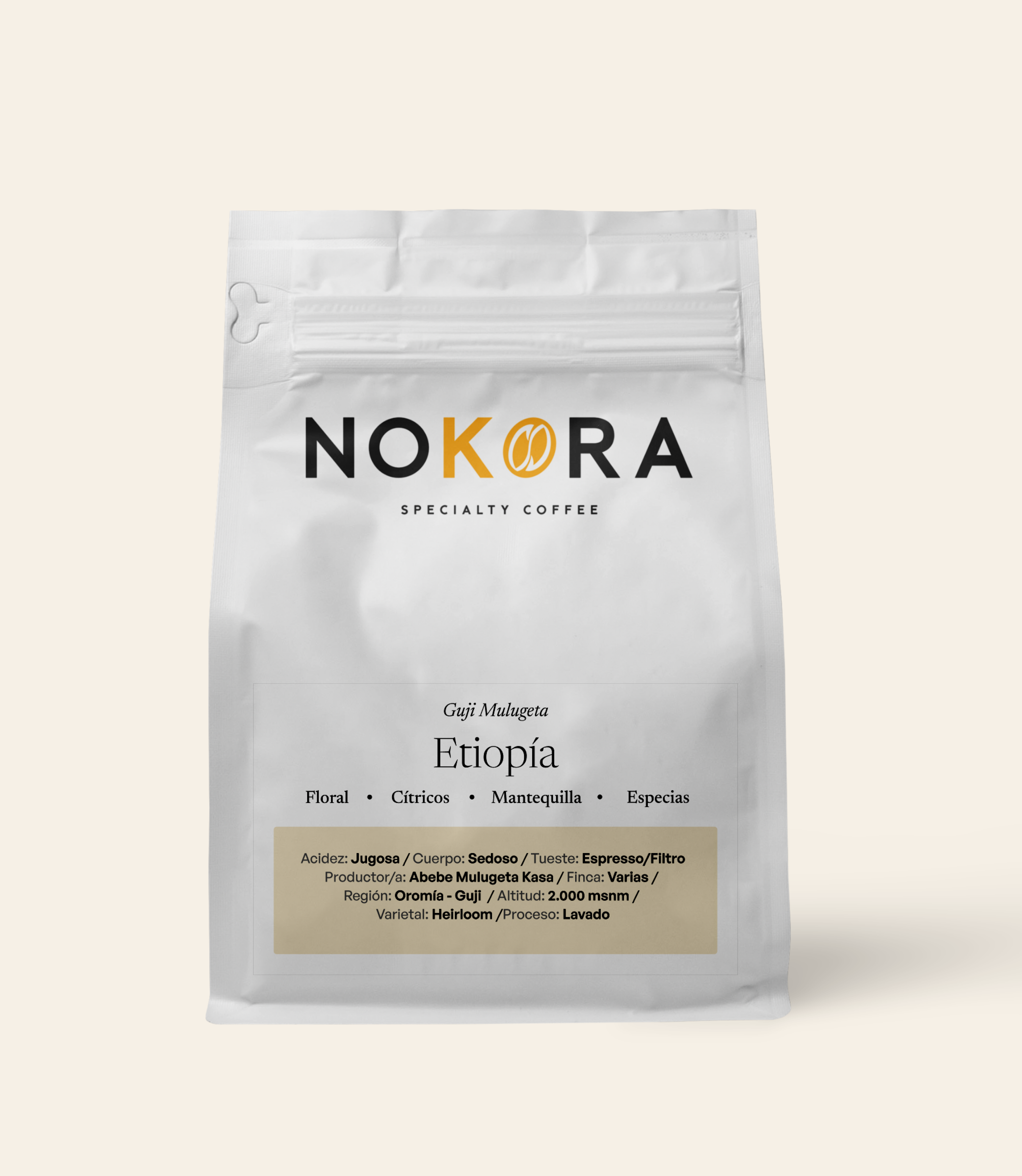 Ethiopia Guji Mulugeta from Nokora Coffee
