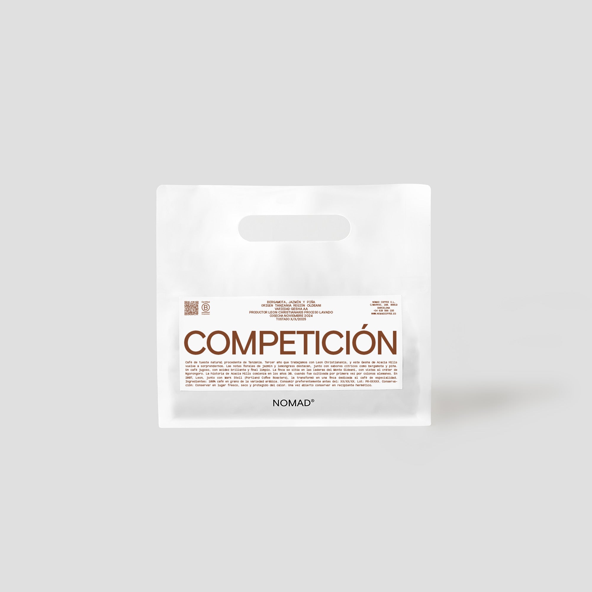 Acacia Hills Gesha from Nomad Coffee