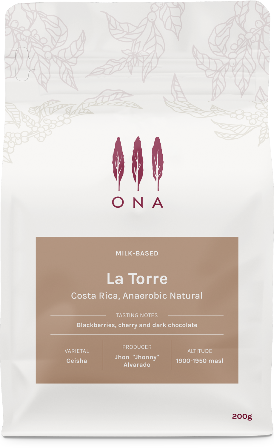 La Torre, Costa Rica, Anaerobic Natural from Ona Coffee