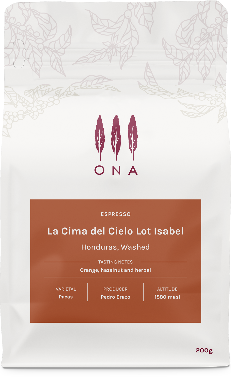 La Cima del Cielo Lot Isabel, Honduras, Washed from Ona Coffee